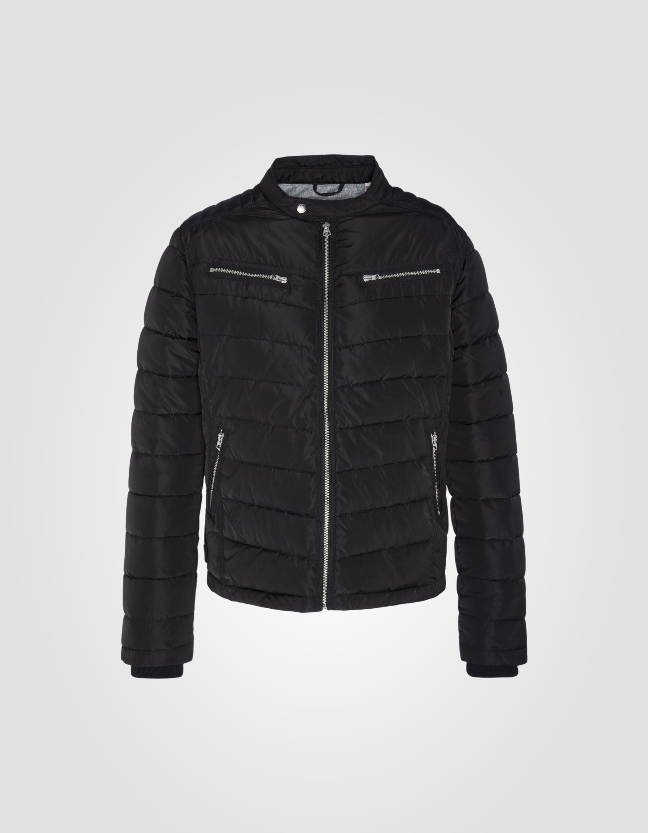 Quilted biker jacket-1