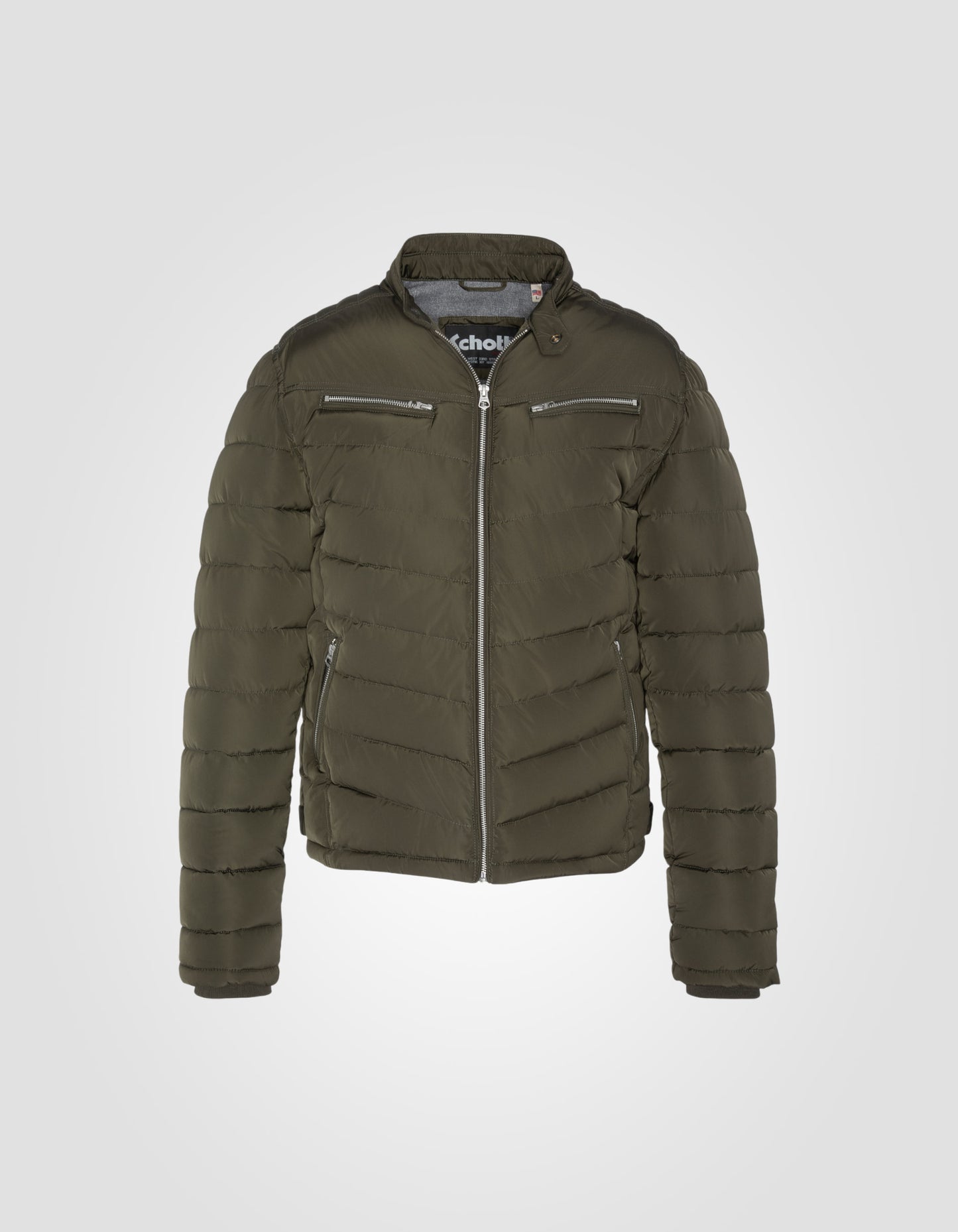 Blouson motard matelassé