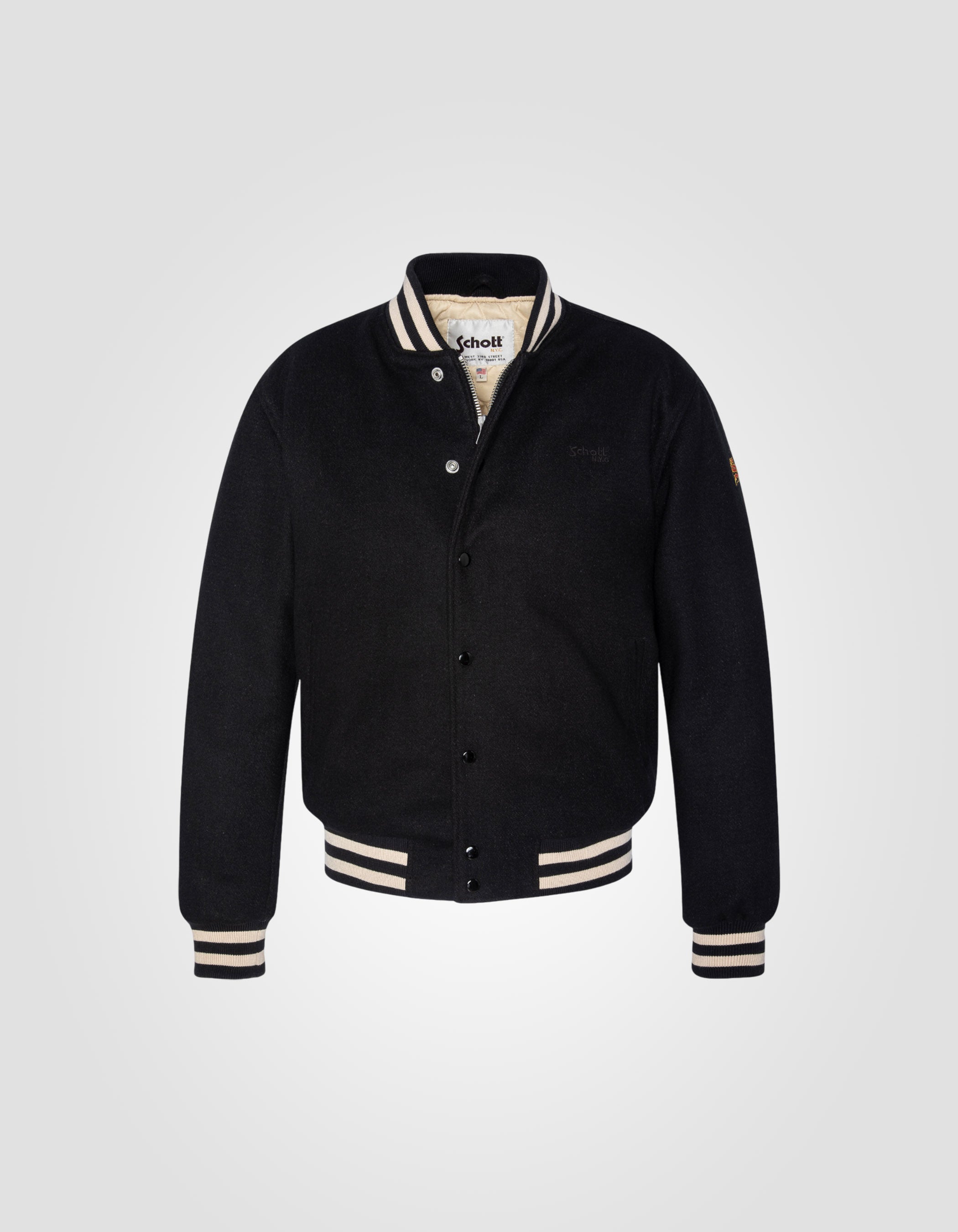 Wool blend varsity jacket-2