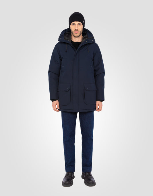 Parka à capuche