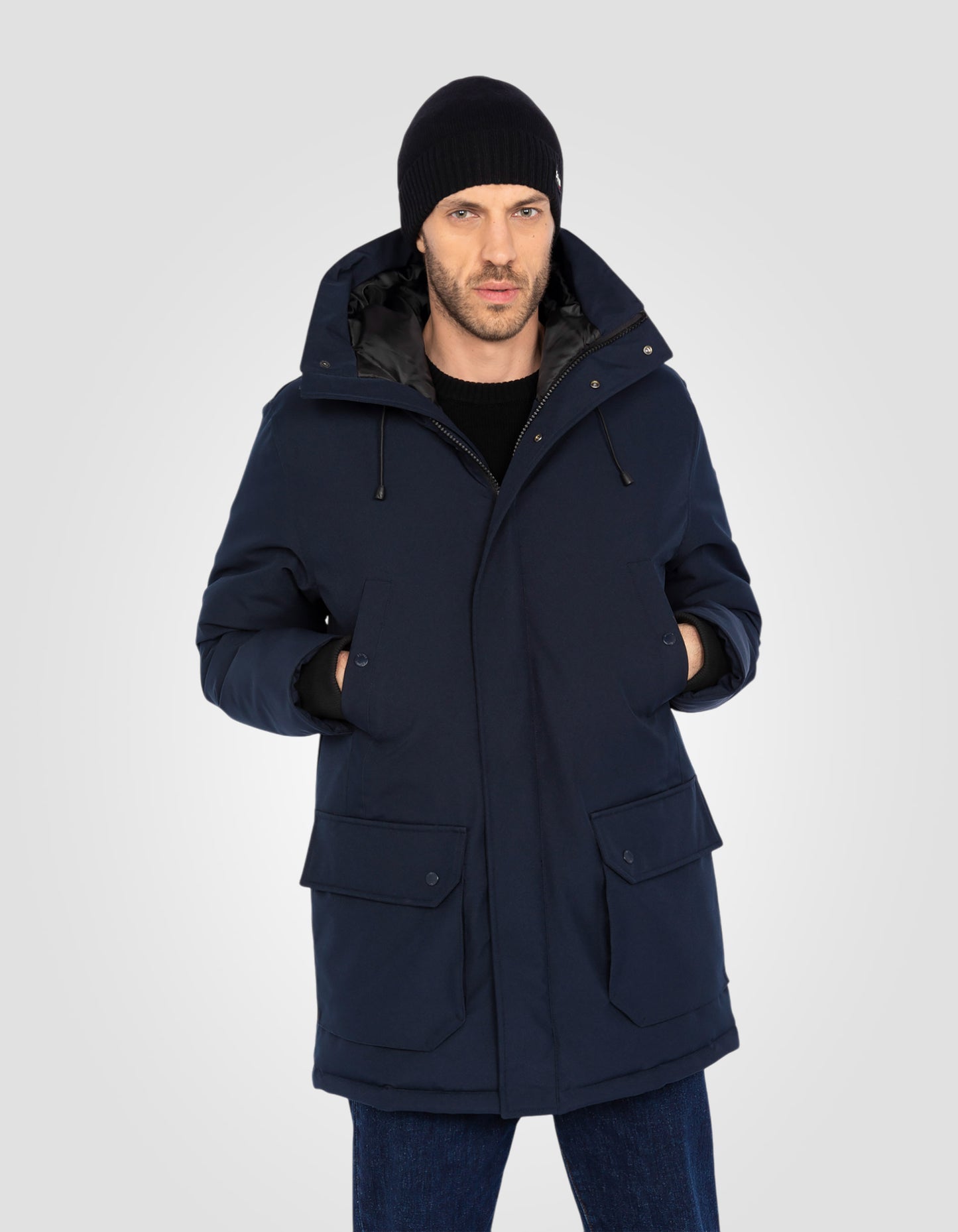 Parka à capuche