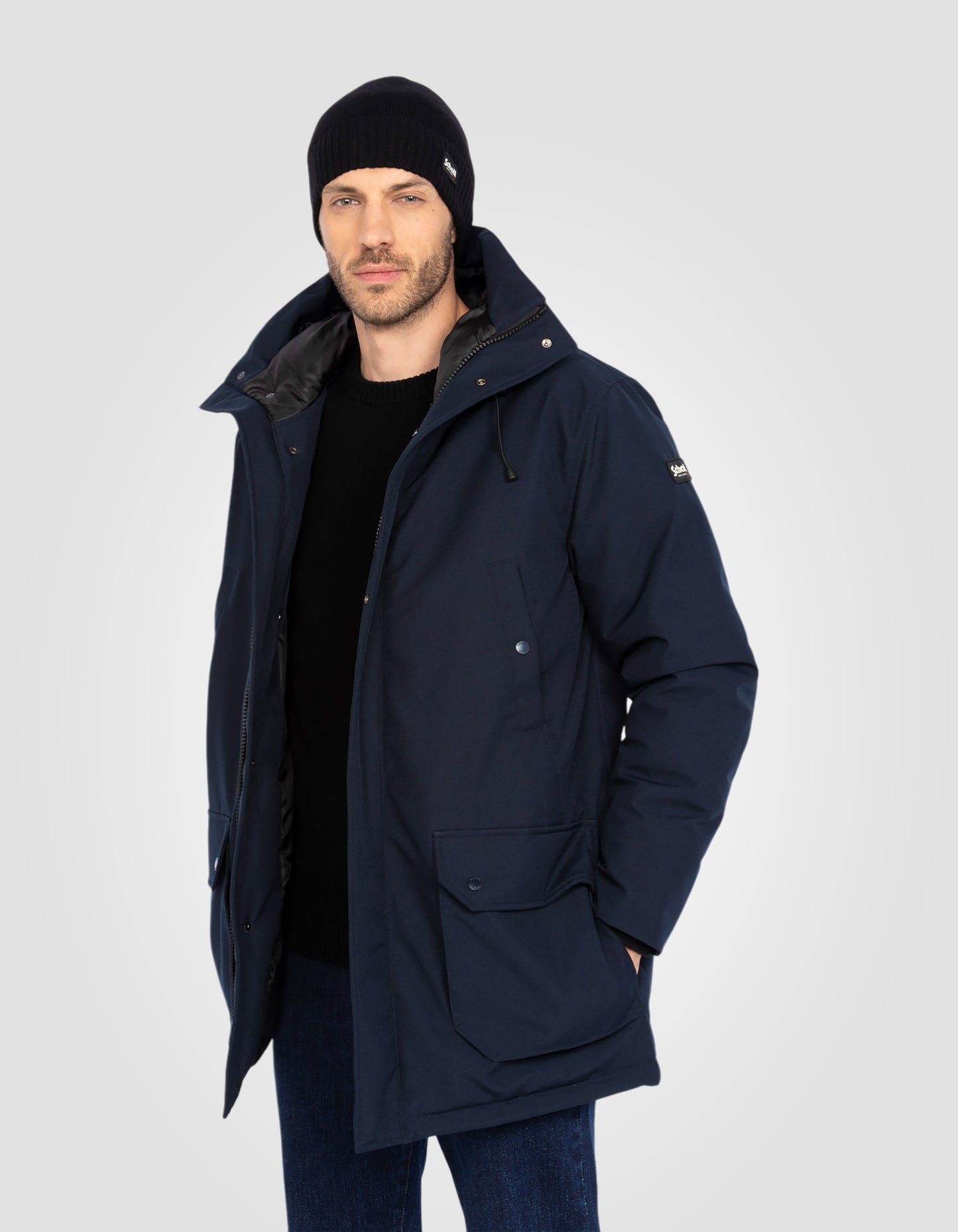 Parka à capuche