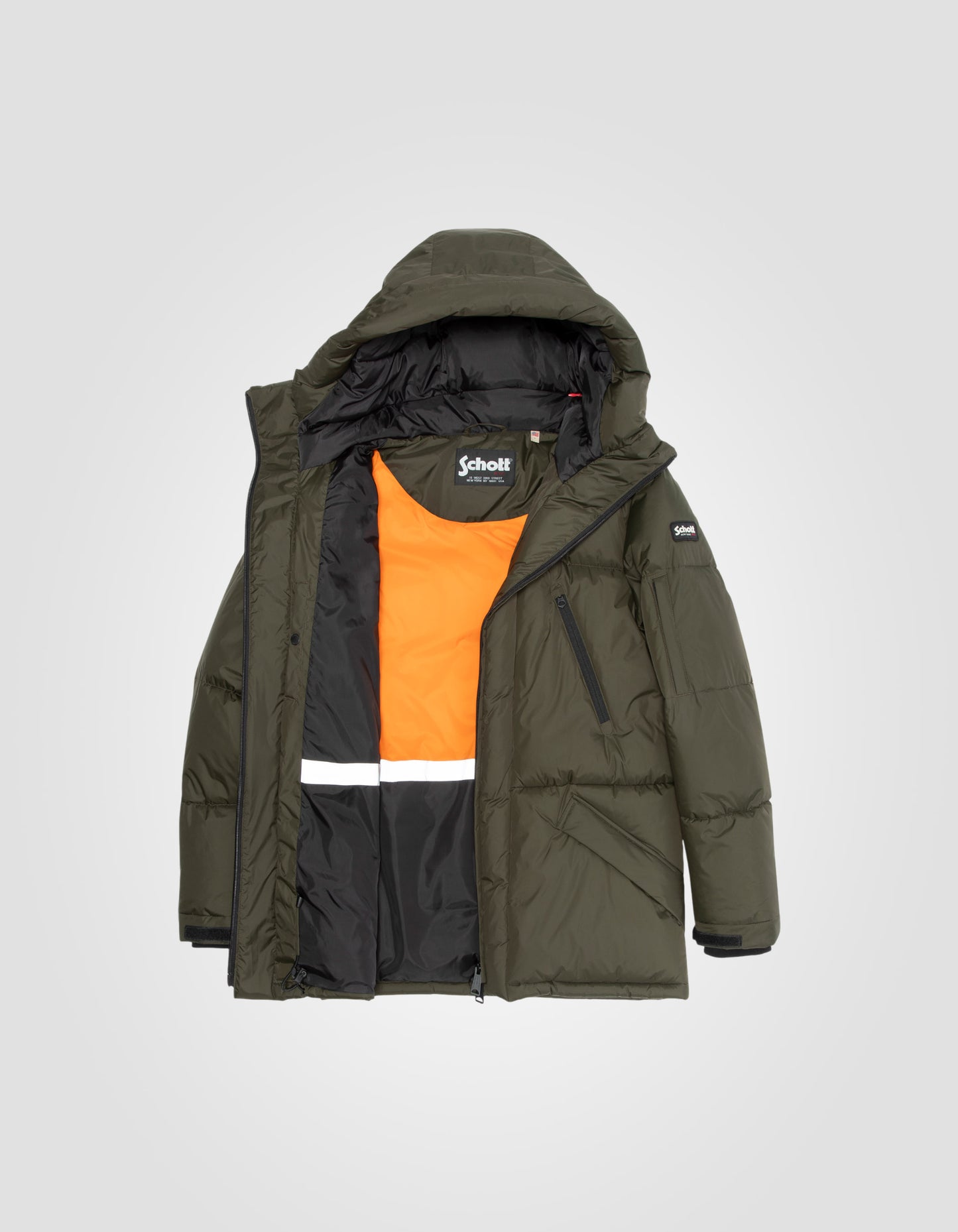 Parka urban à capuche