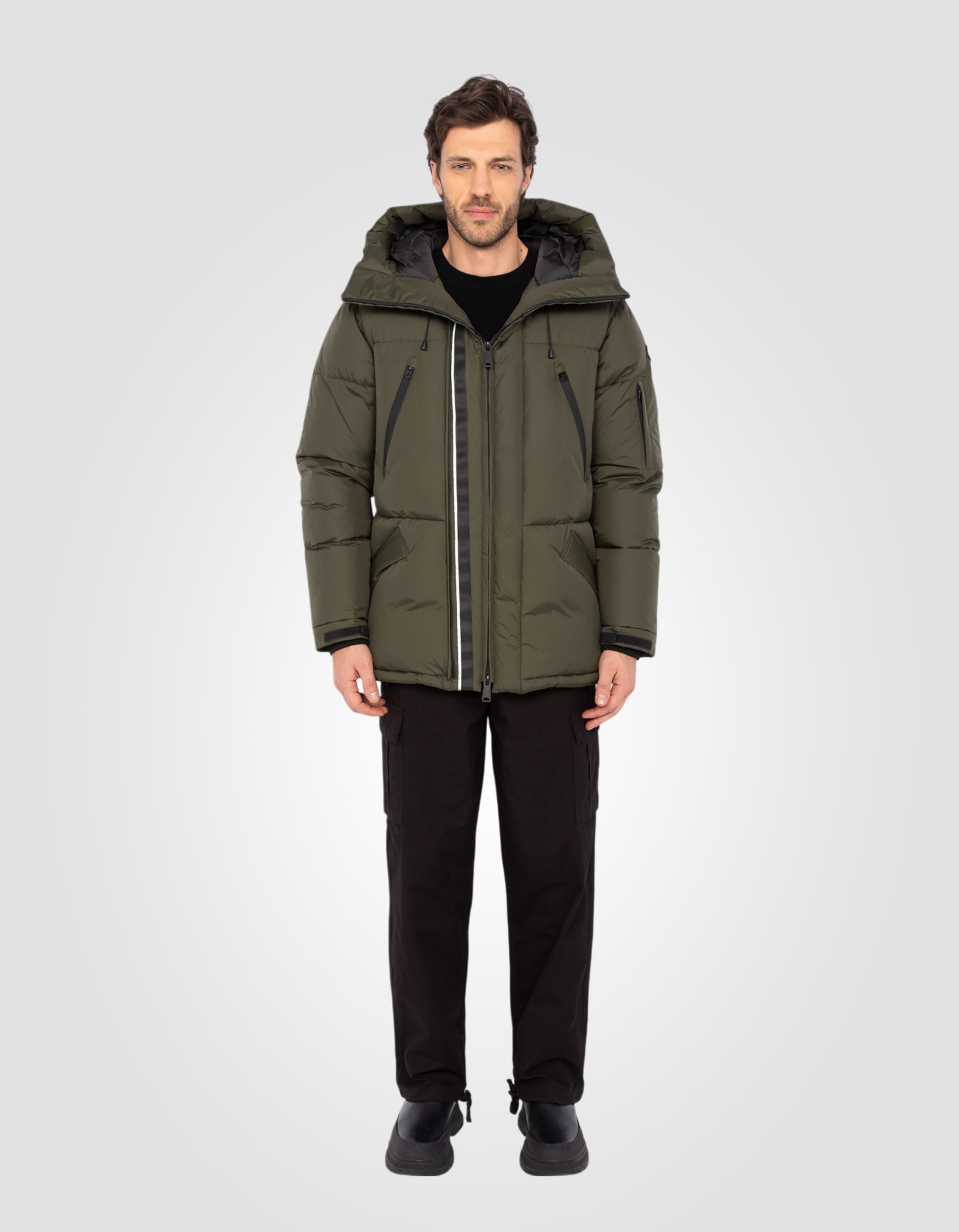 Urbaner Parka mit Kapuze-1