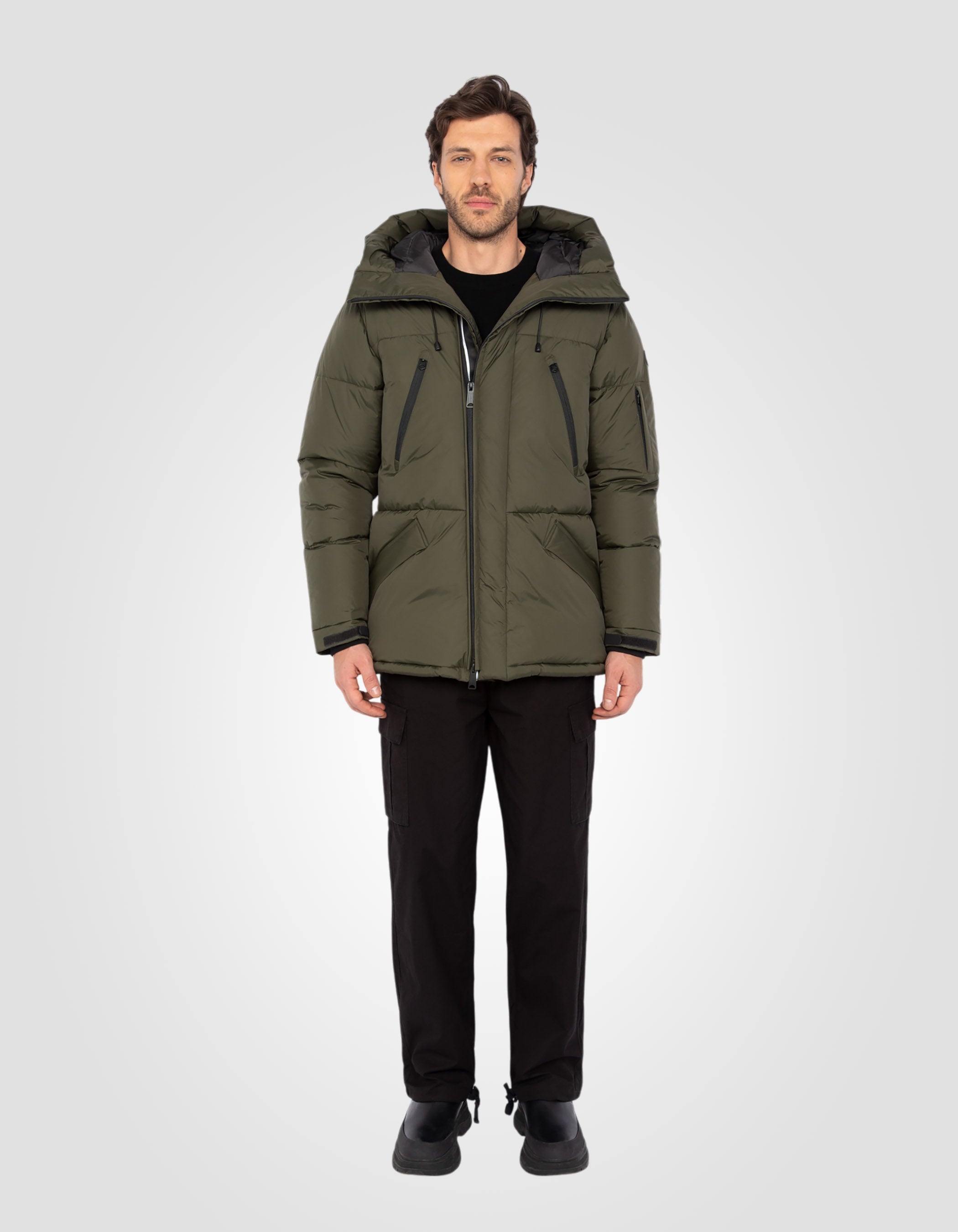 Urbaner Parka mit Kapuze-4