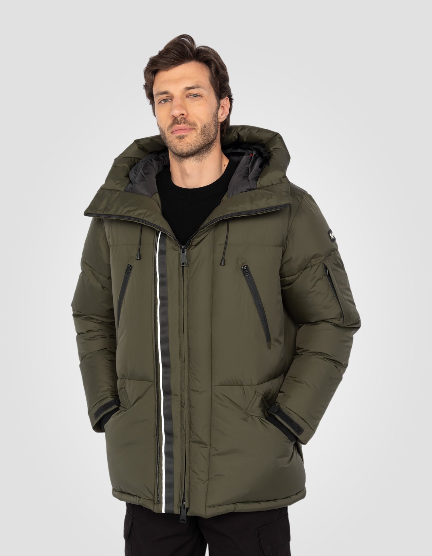 Parka urban à capuche