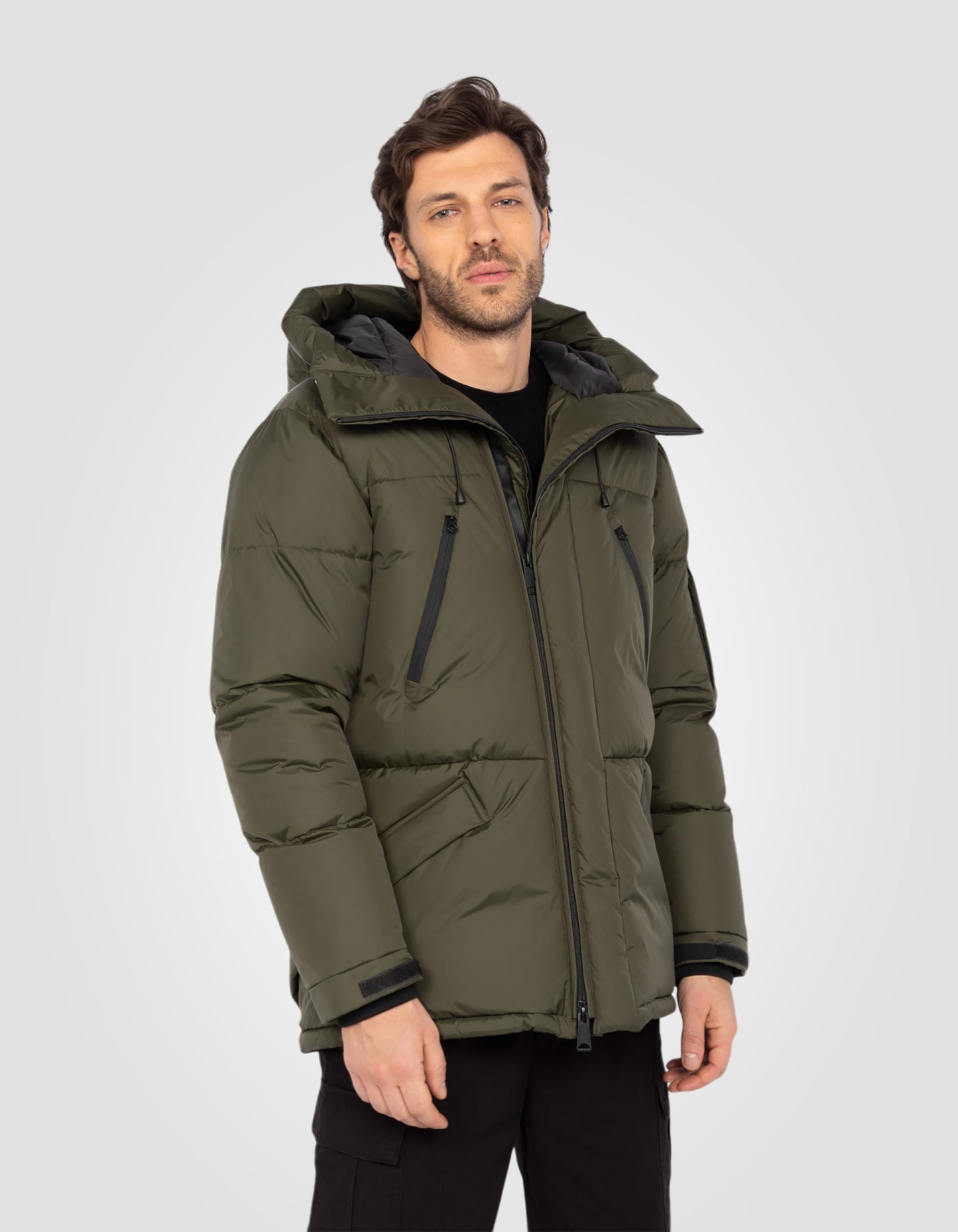 Parka urban à capuche