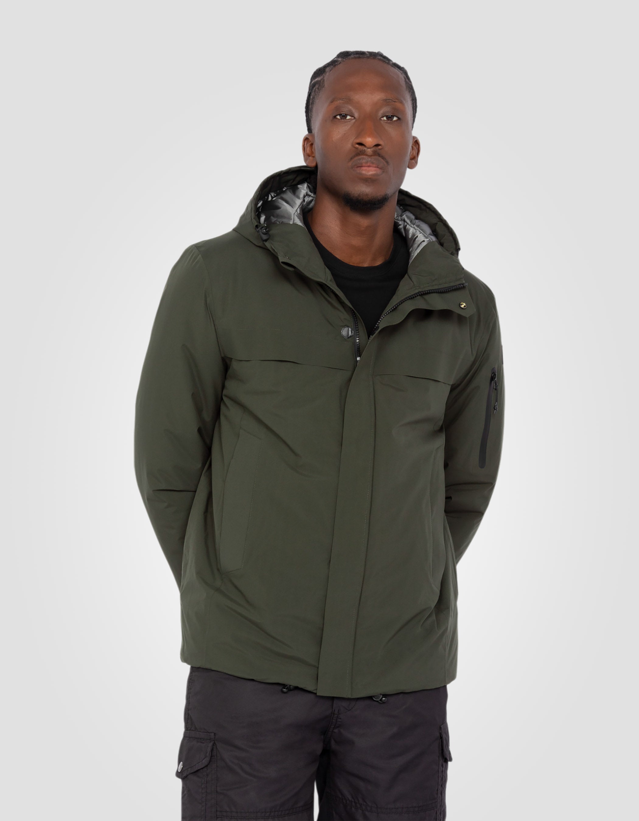 Outdoor-Parka mit Kapuze -3