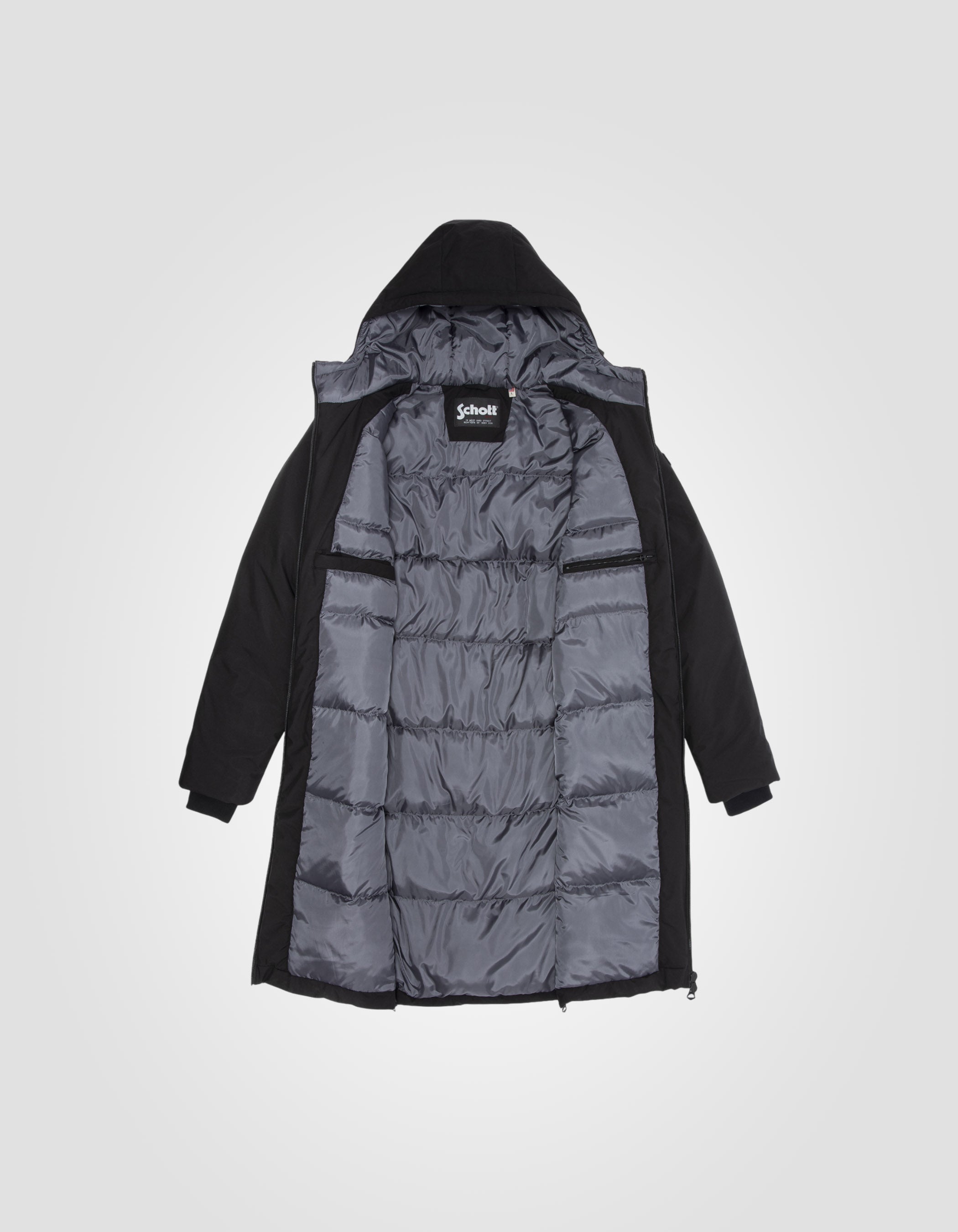 Extra long puffer jacket-11