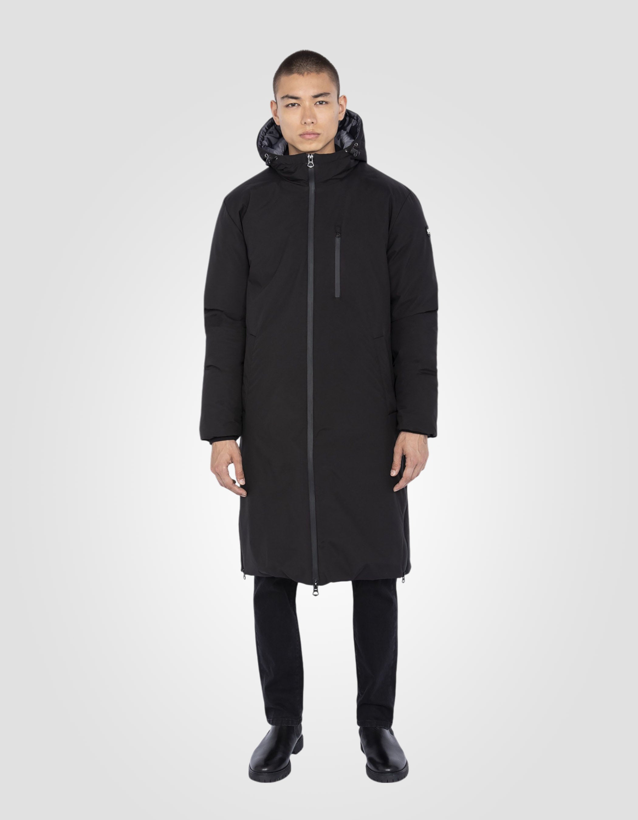 Extra long puffer jacket-1