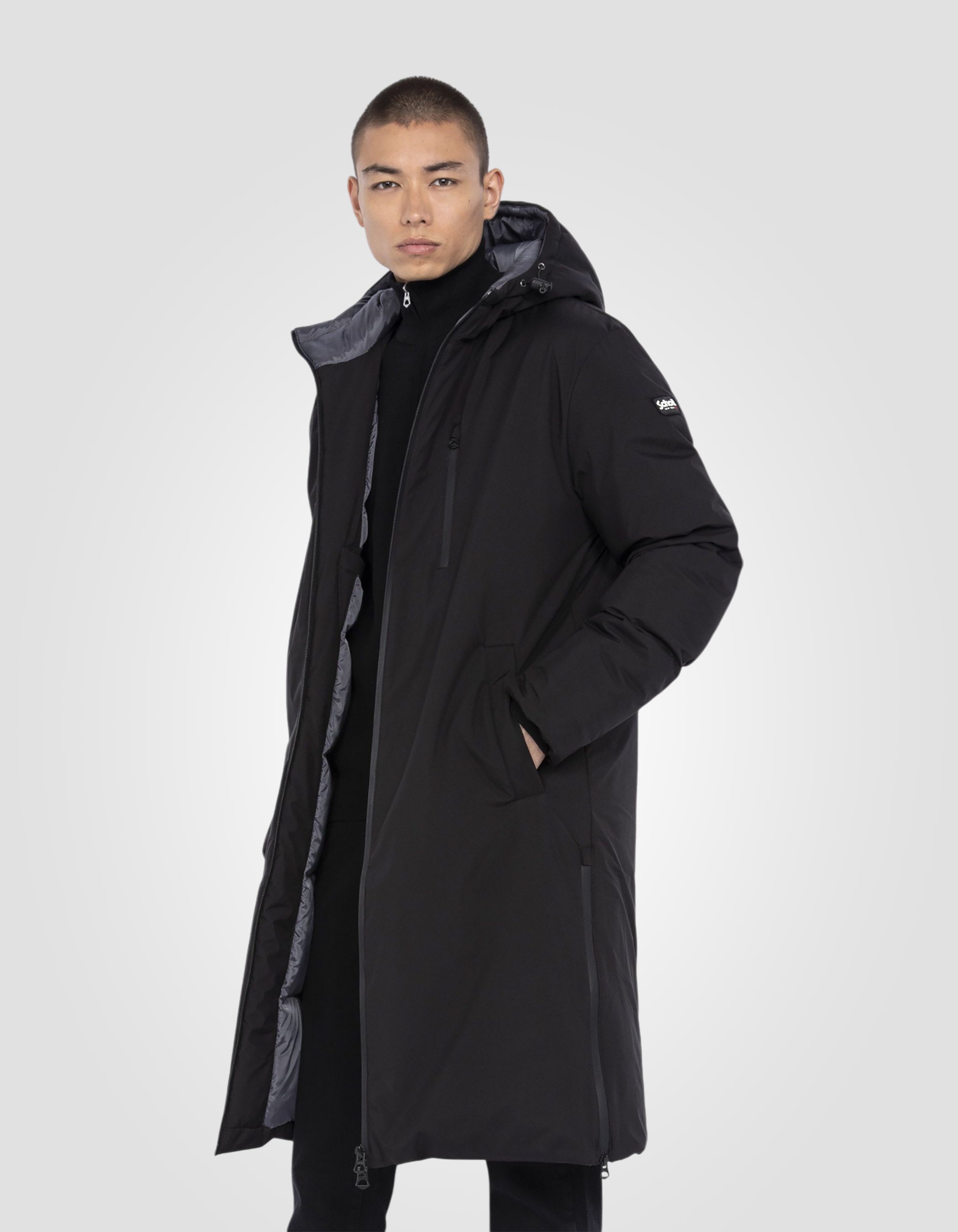 Extra long puffer jacket-3