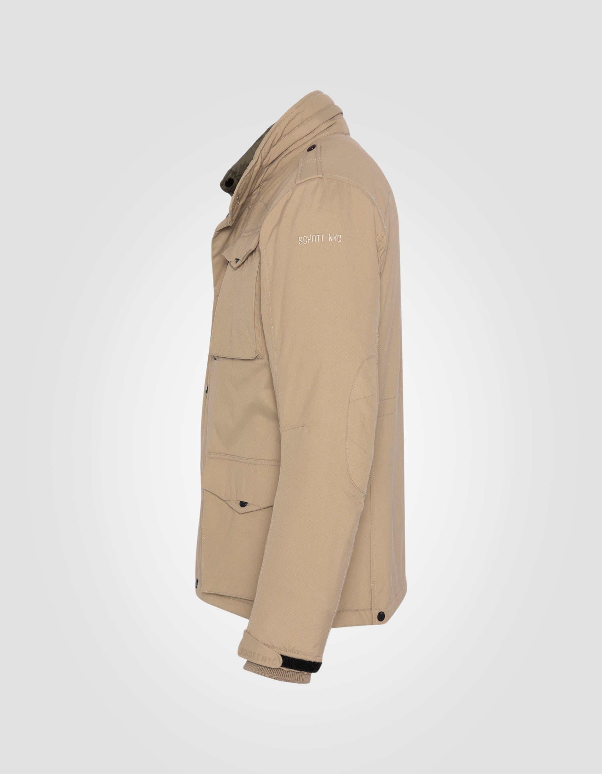 Armeejacke mit mehreren Taschen und abnehmbarem Latz-6