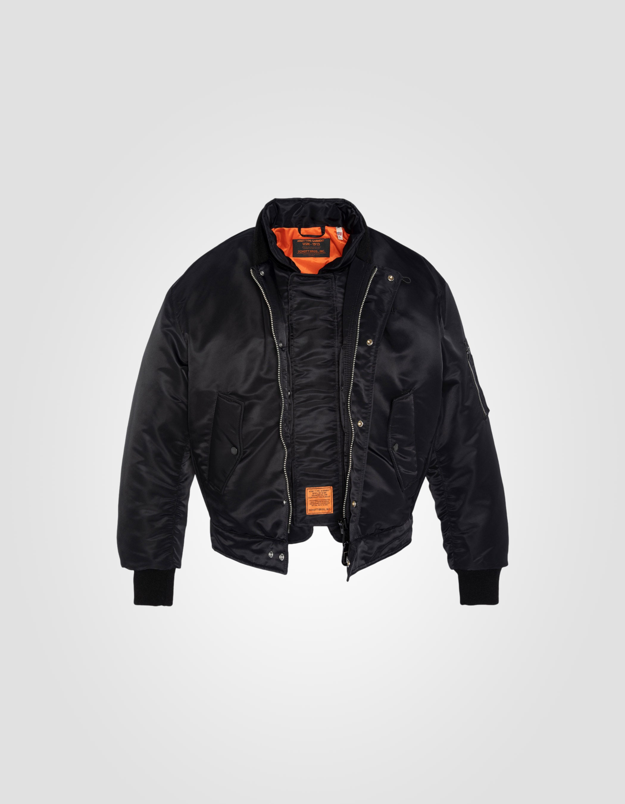 Recycled Nylon 3-in-1 combo Bomber jacket-3