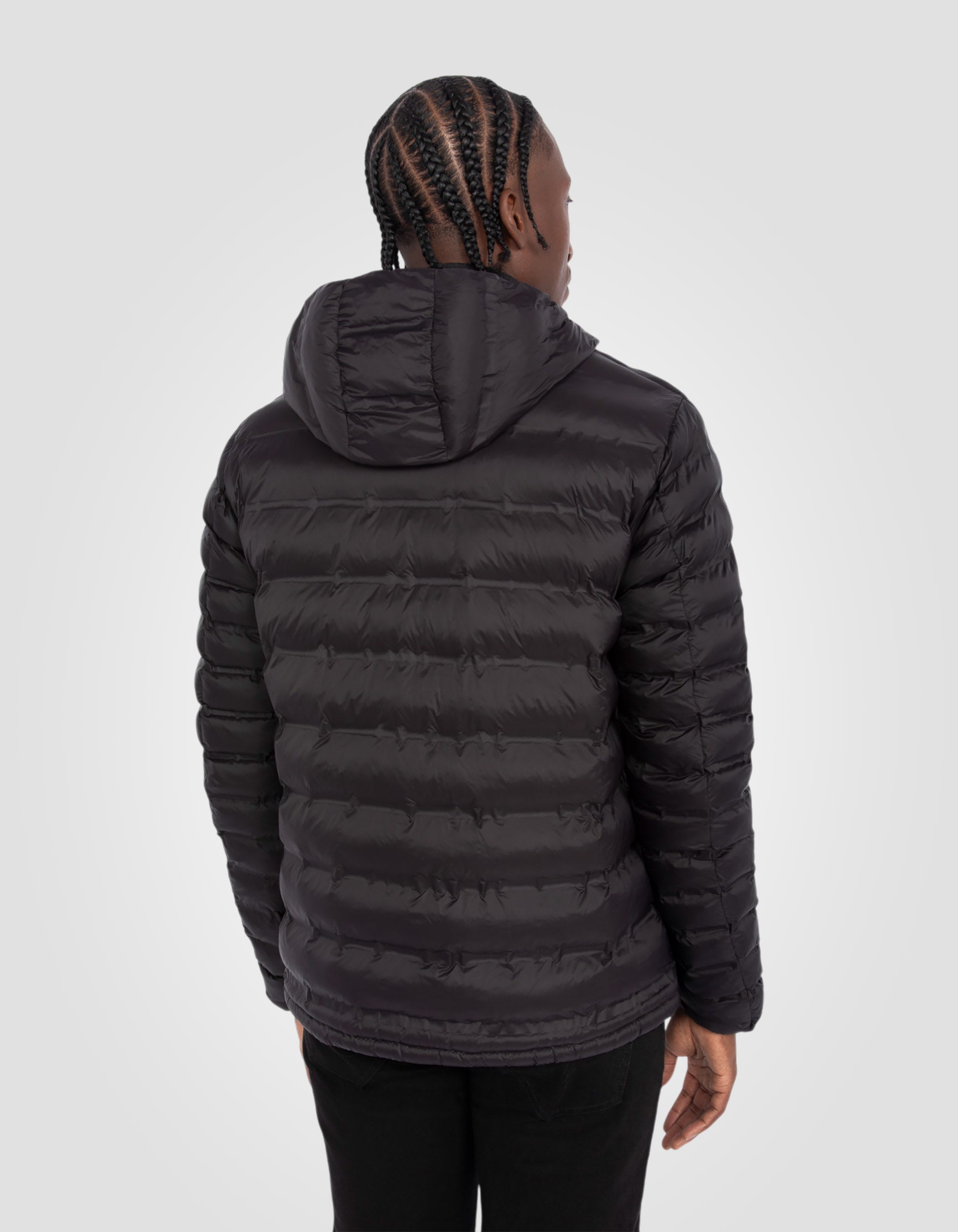 Lightweight hooded puffer jacket-6