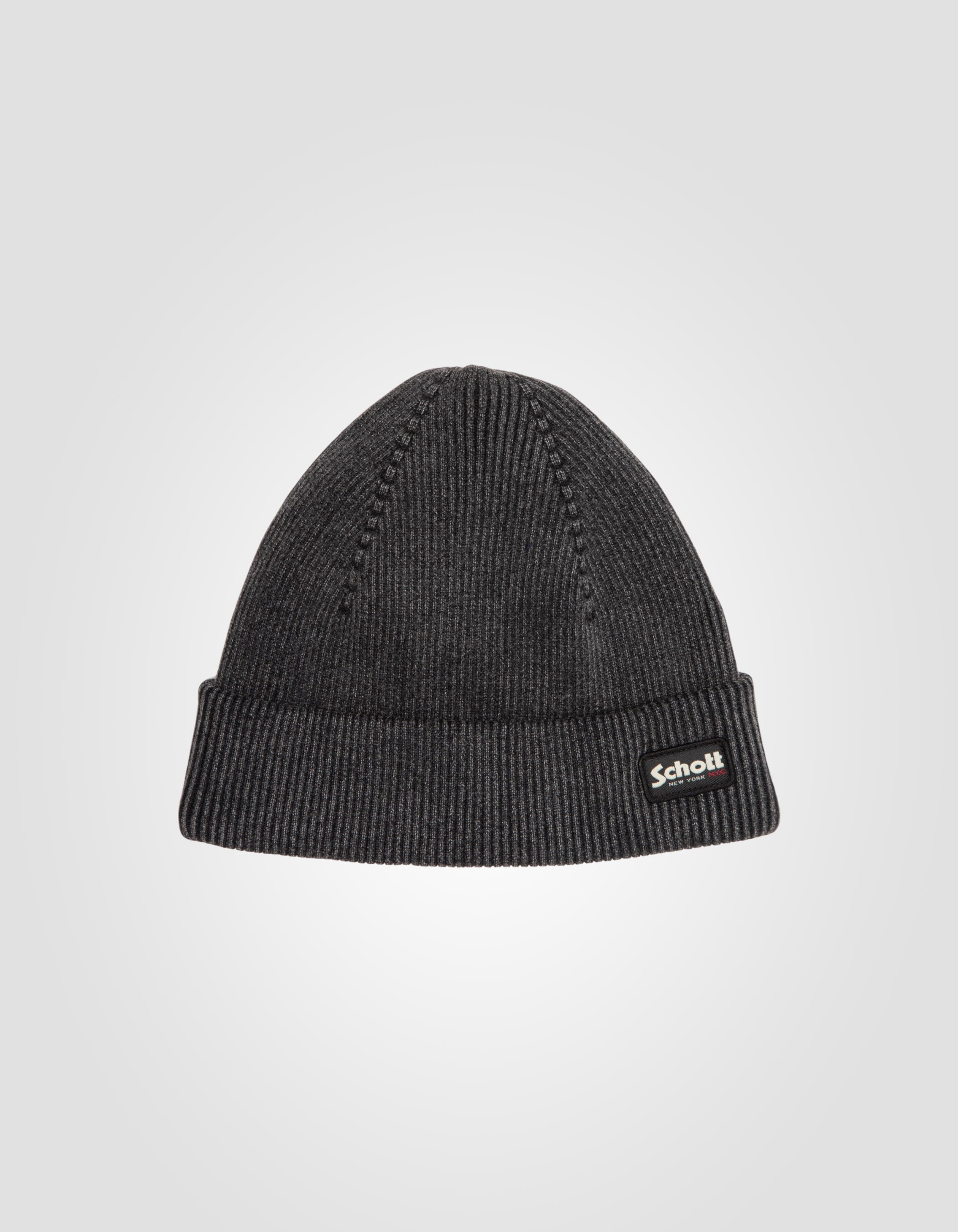 Single cuff Beanie hat-2