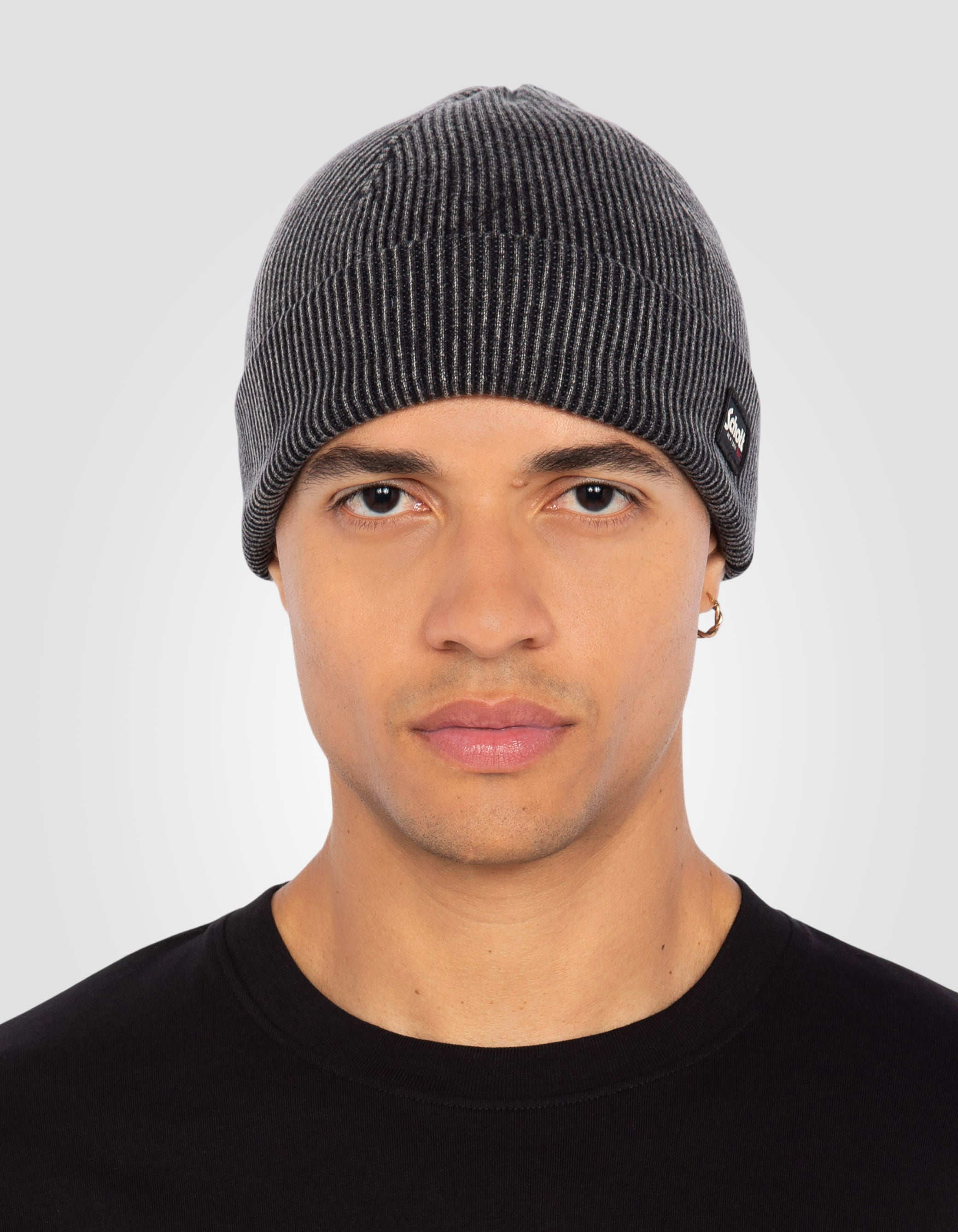 Single cuff Beanie hat-1