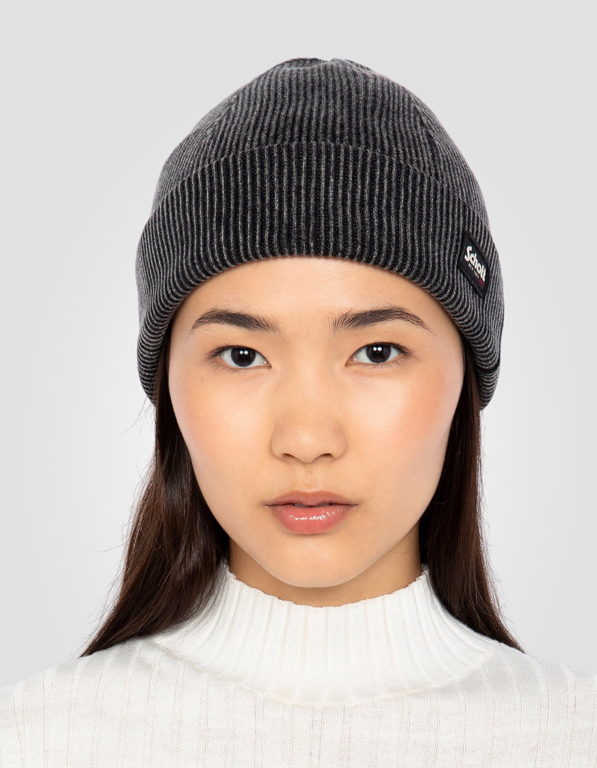 Single cuff Beanie hat-1