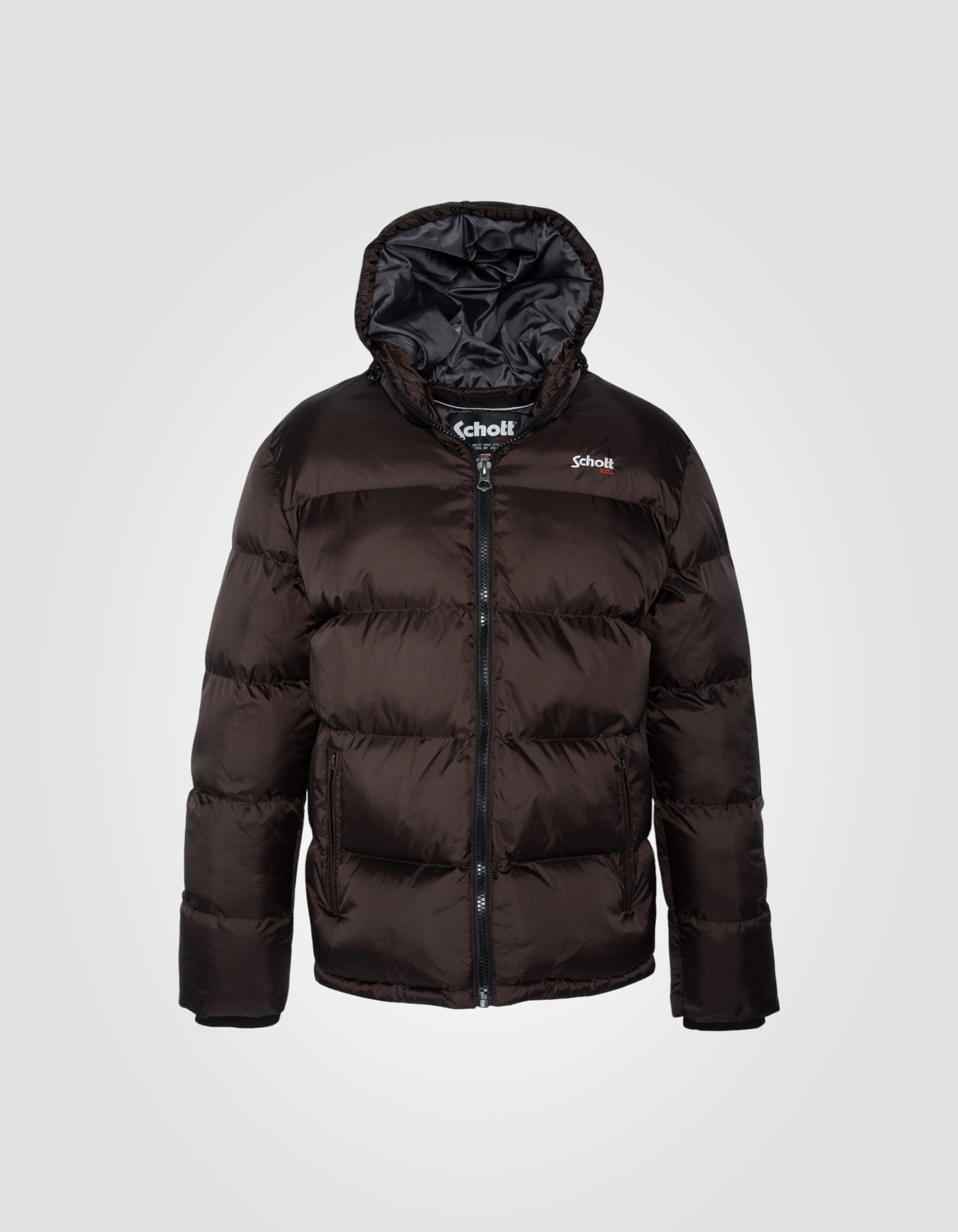 Hooded puffer jacket-1