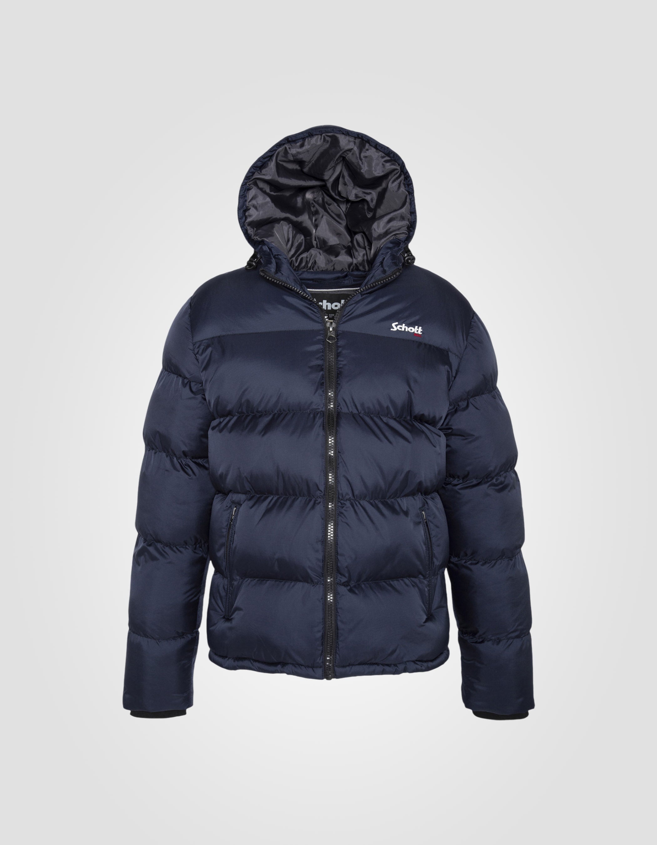 Hooded puffer jacket-1