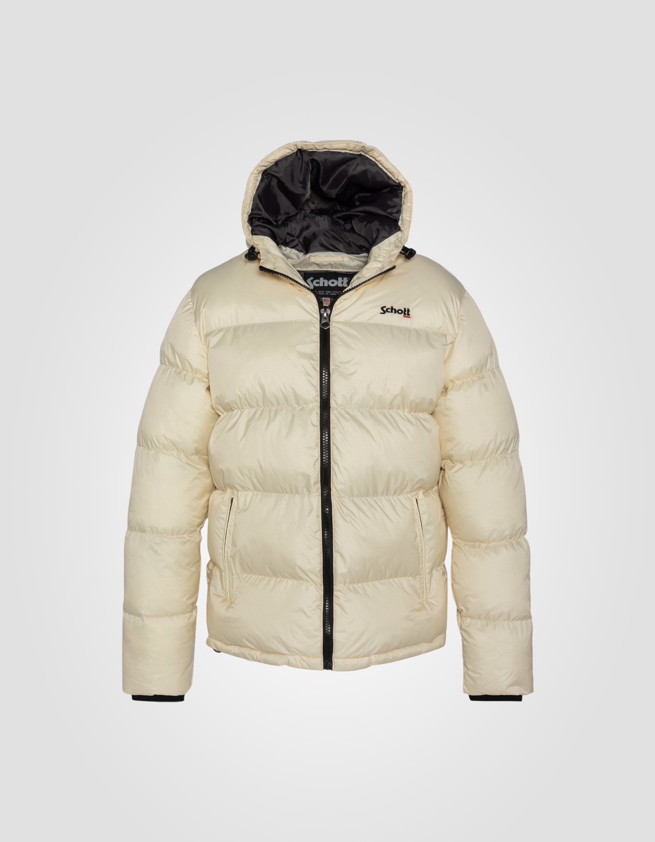 Hooded puffer jacket-1