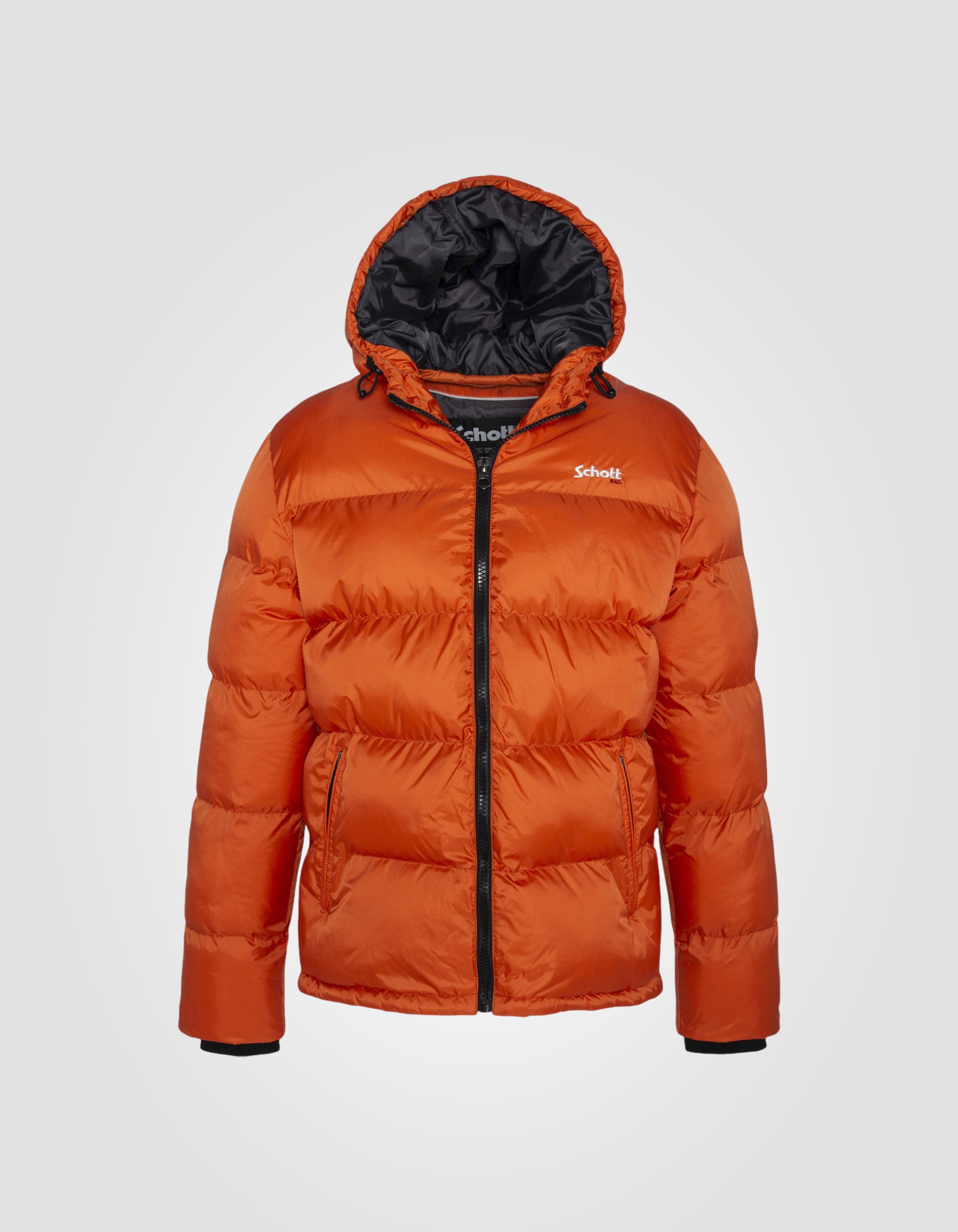 Hooded puffer jacket-1