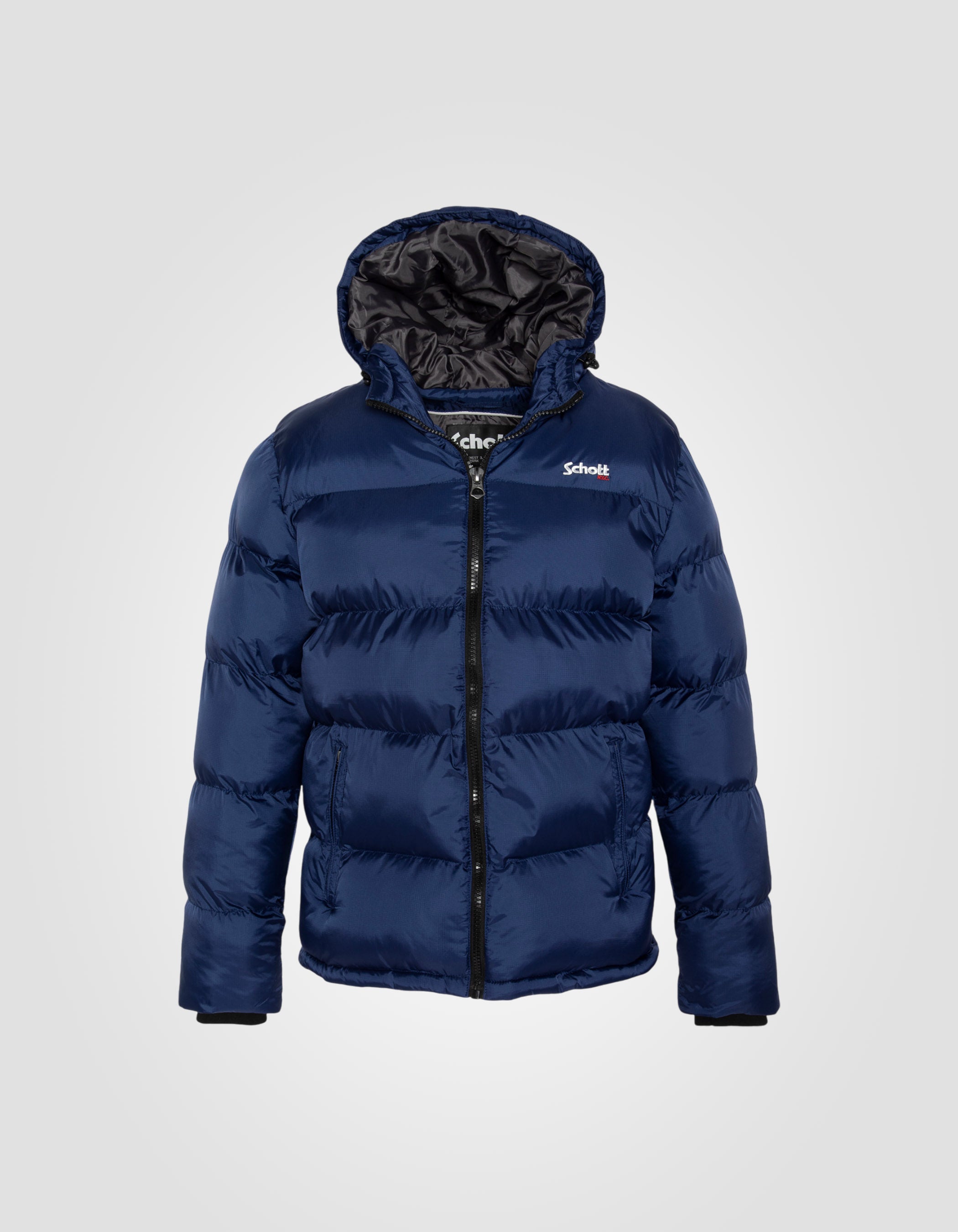 Hooded puffer jacket-1