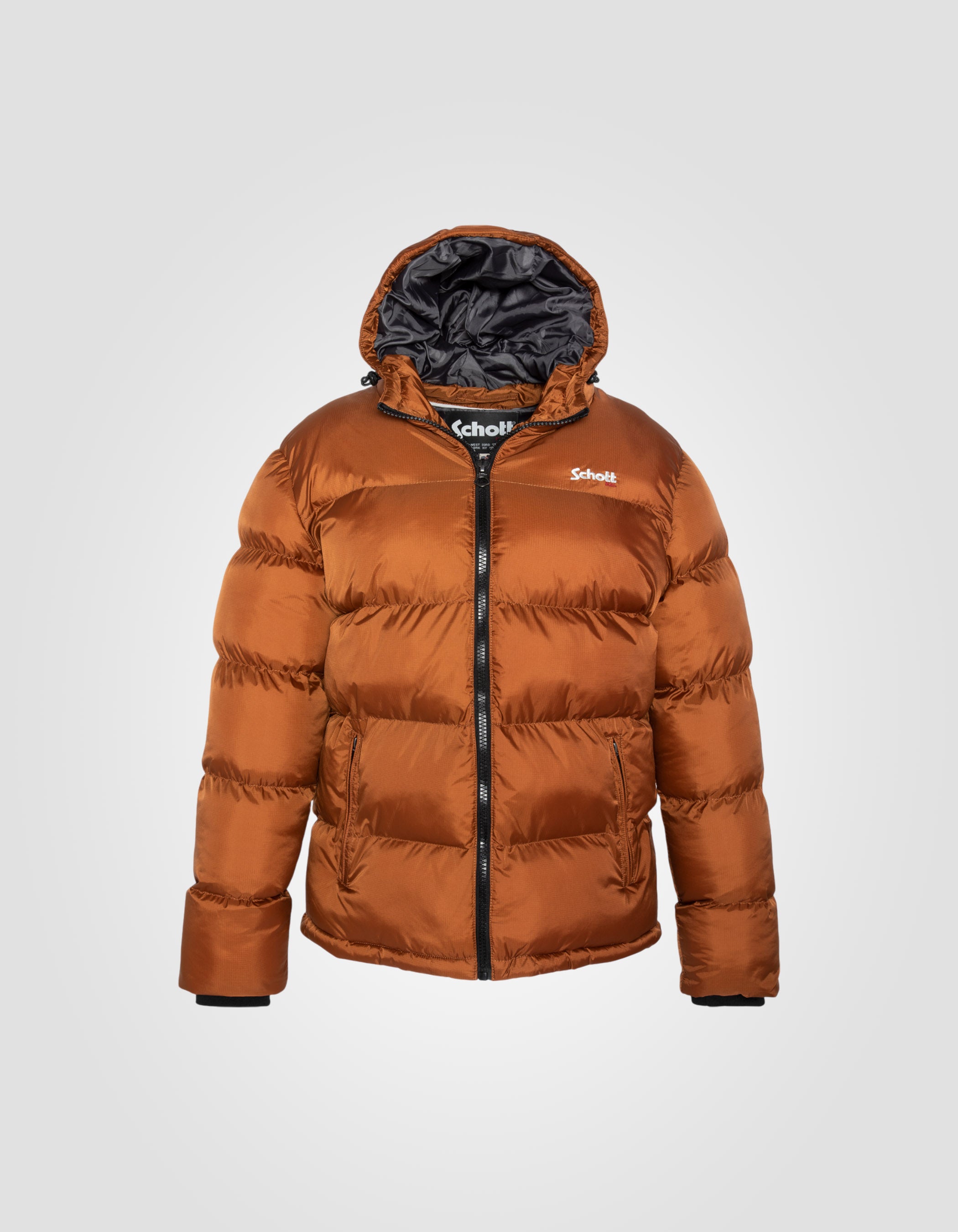 Hooded puffer jacket-1