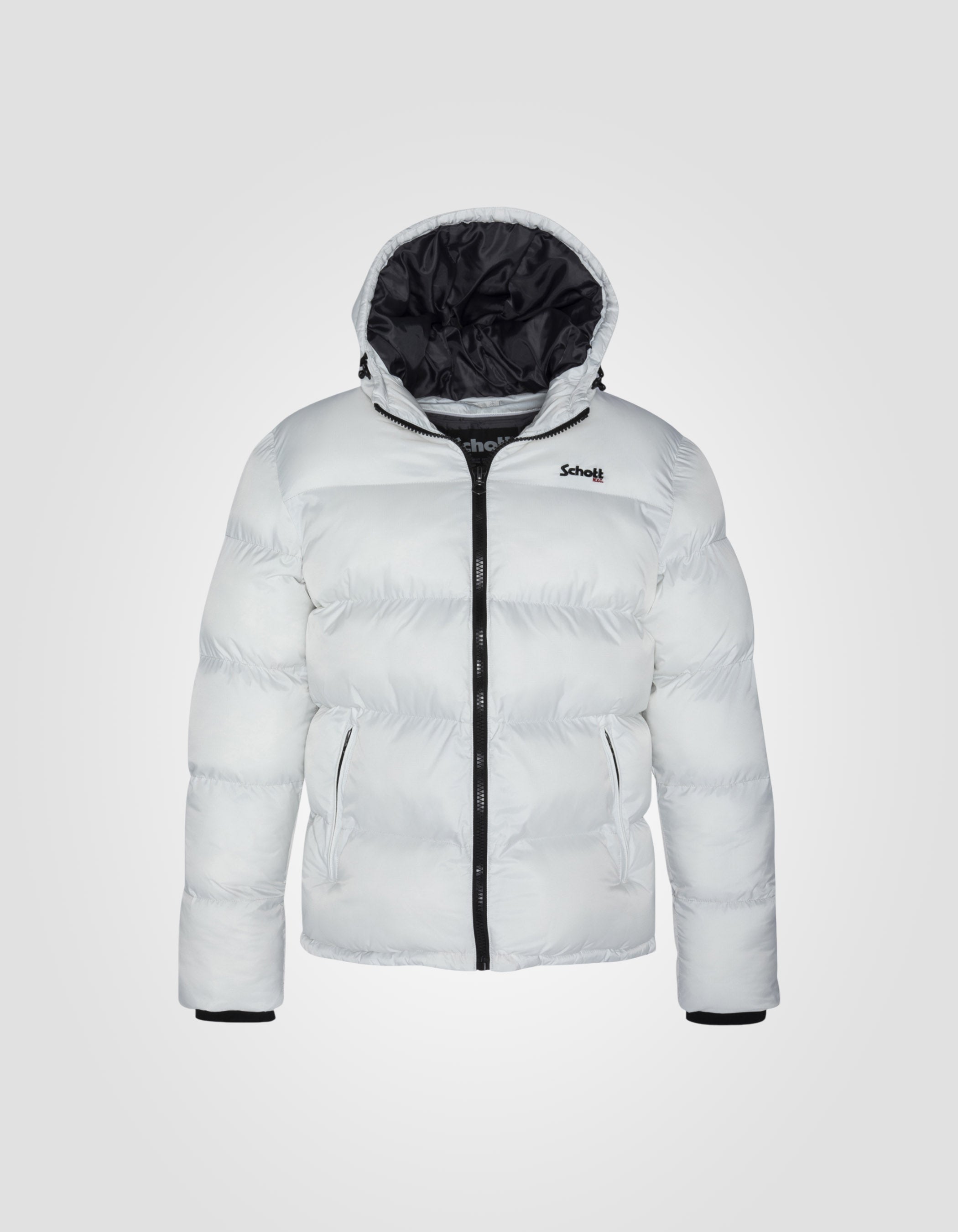 Hooded puffer jacket-1