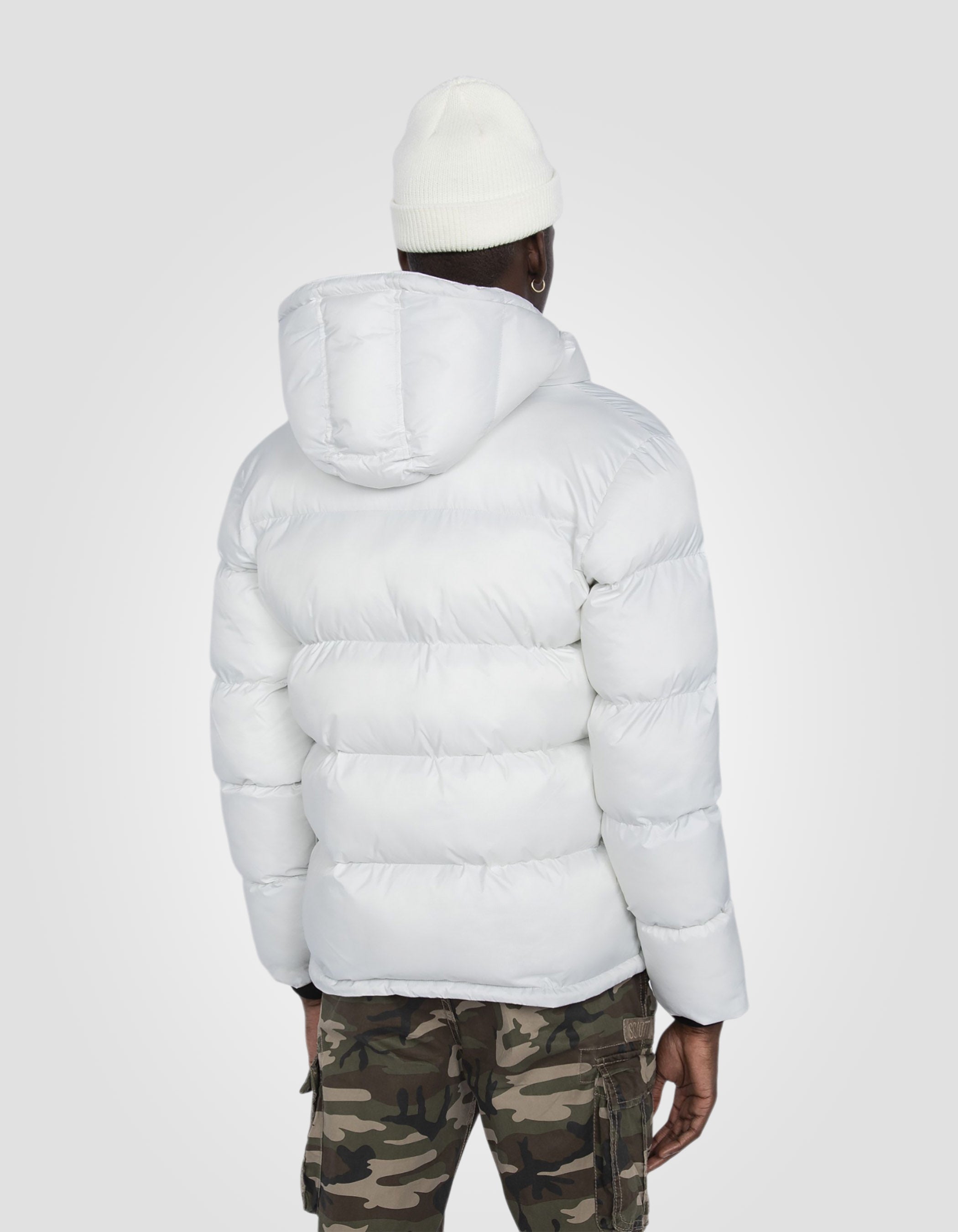 Hooded puffer jacket-6