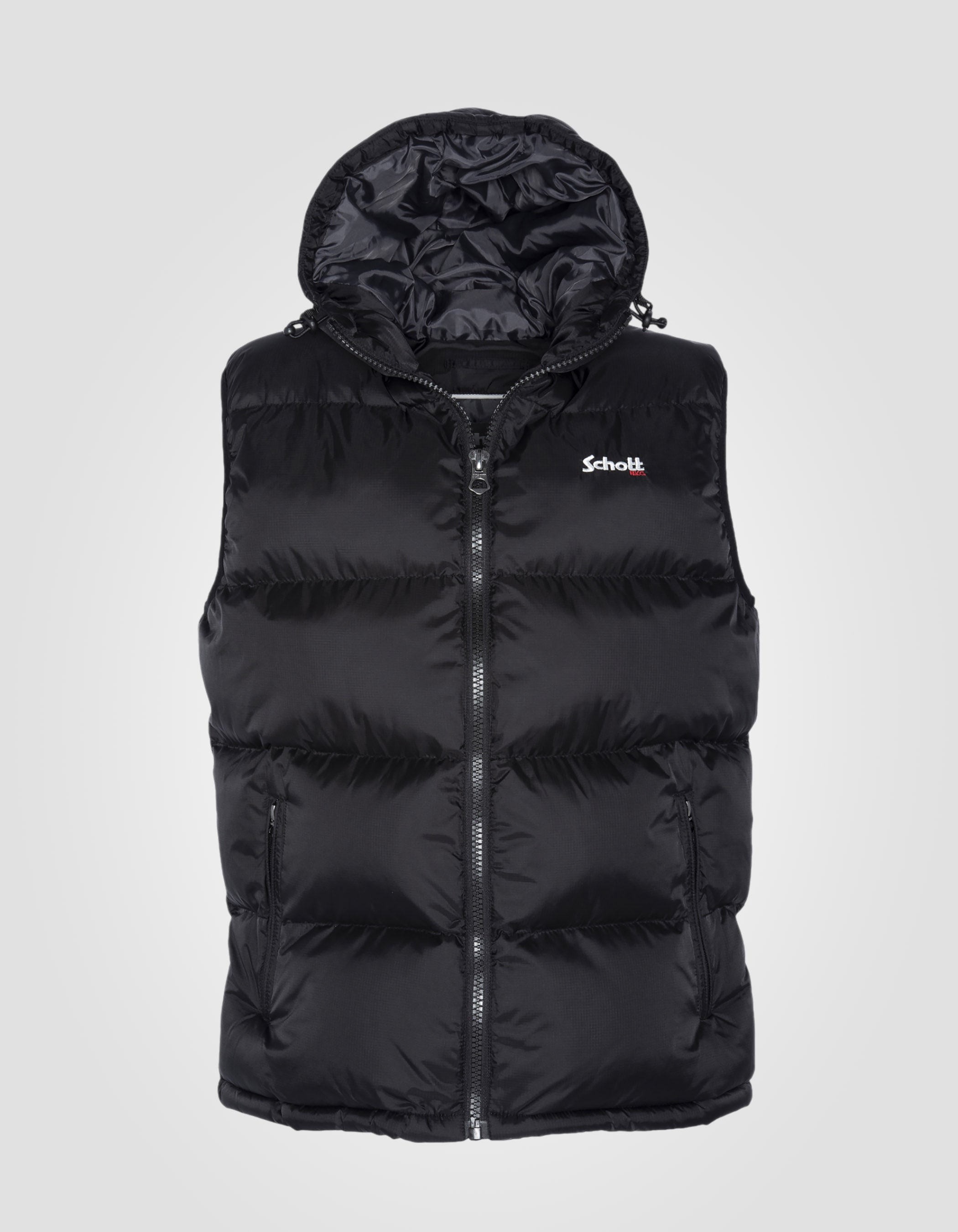 Sleeveless puffer jacket-1