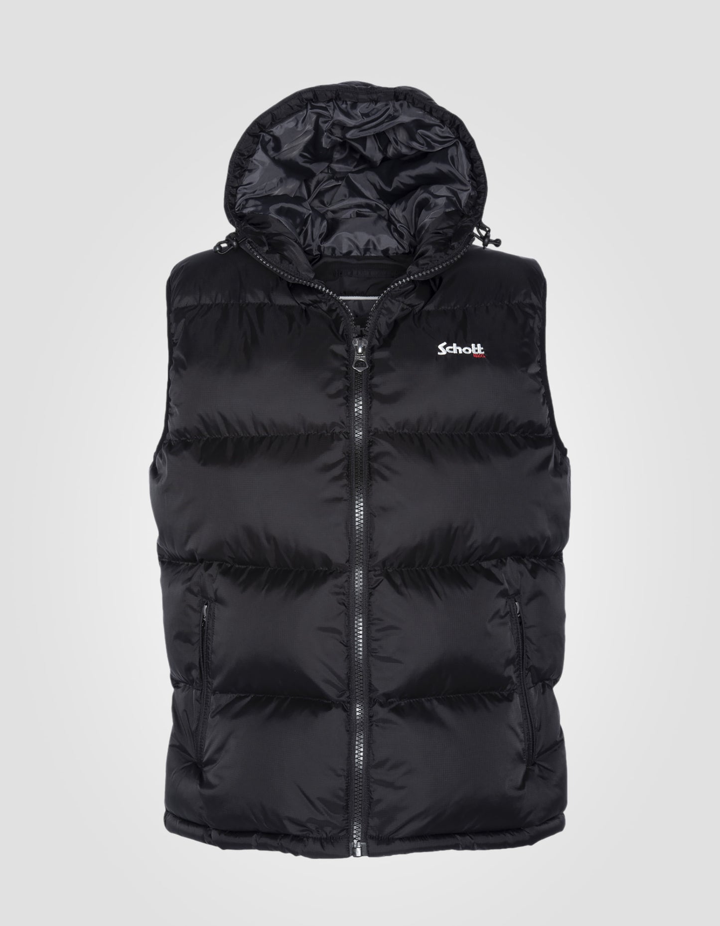 Sleeveless puffer jacket