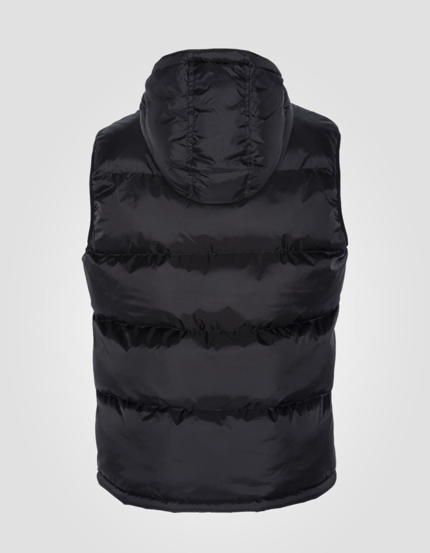 Sleeveless puffer jacket