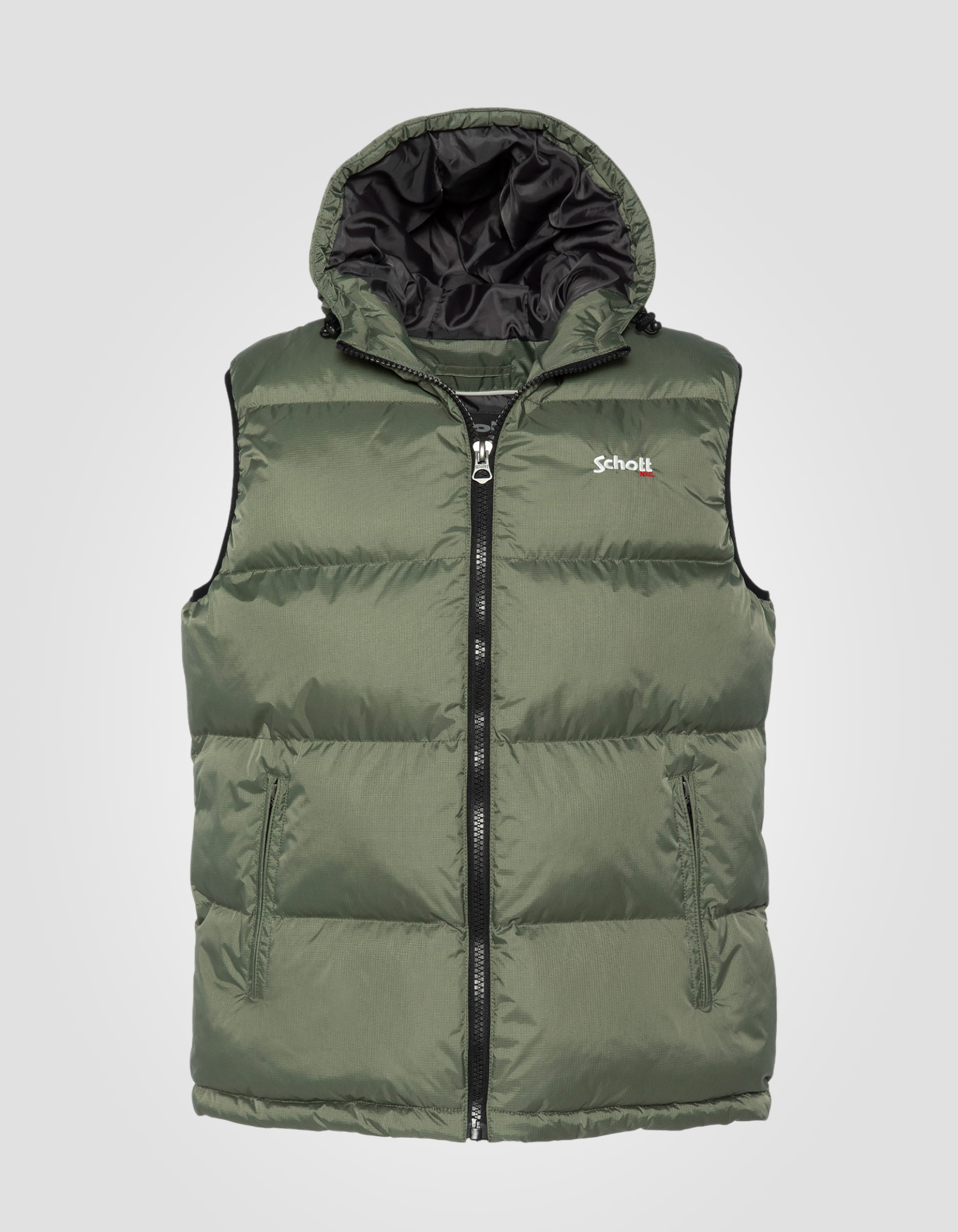 Sleeveless puffer jacket-1