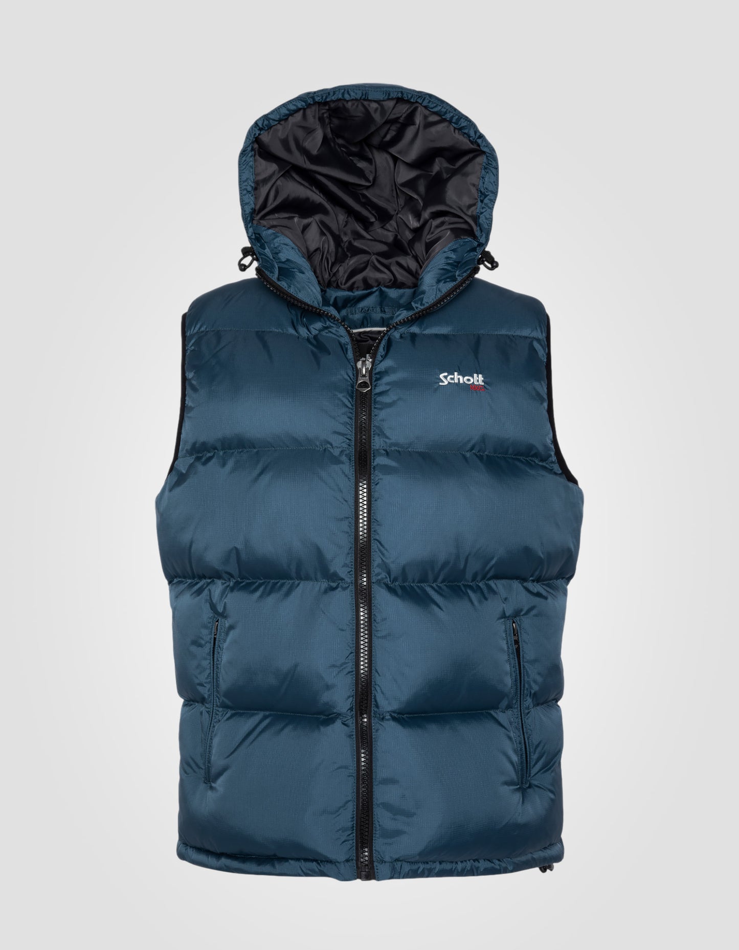 Sleeveless puffer jacket