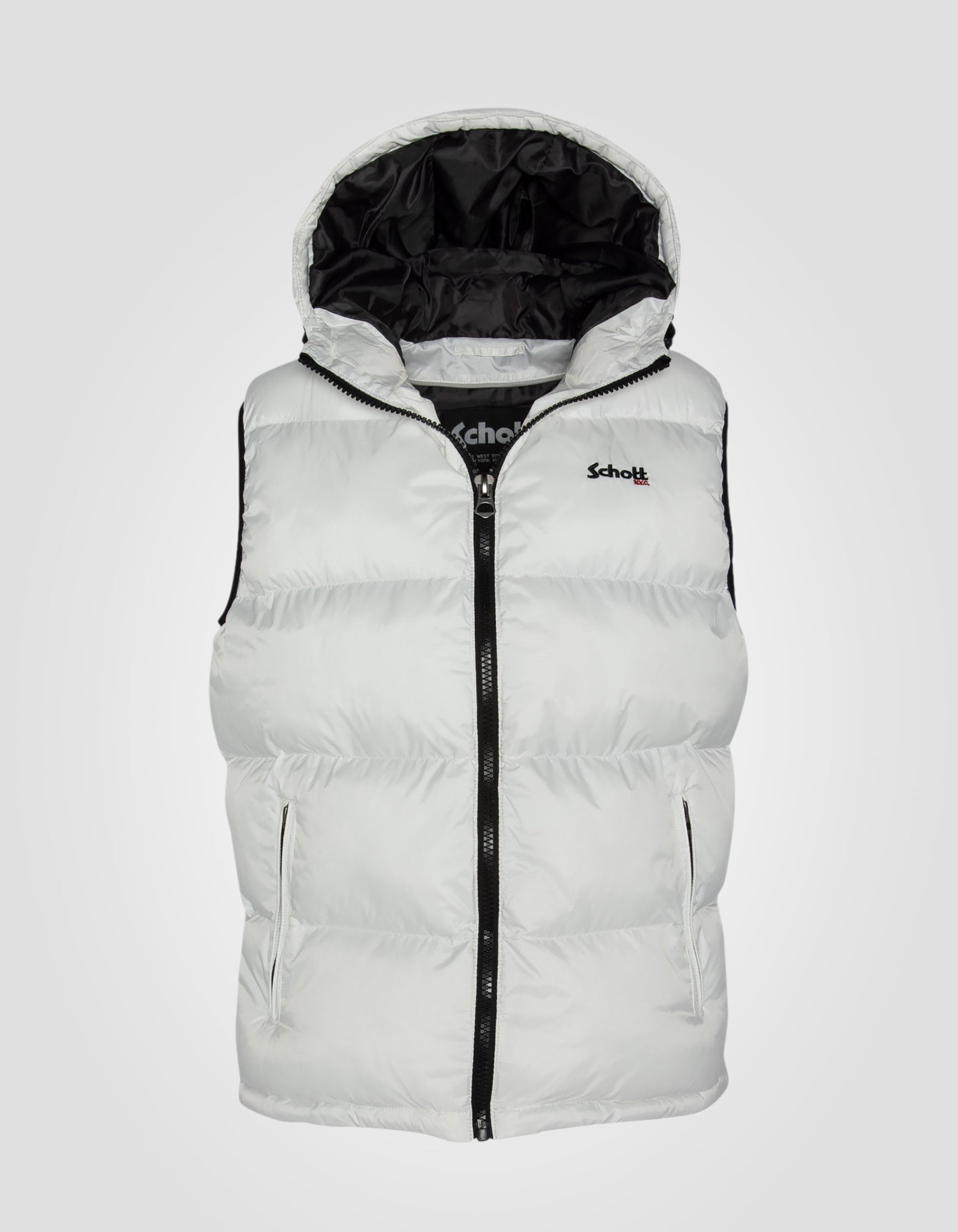 Sleeveless puffer jacket