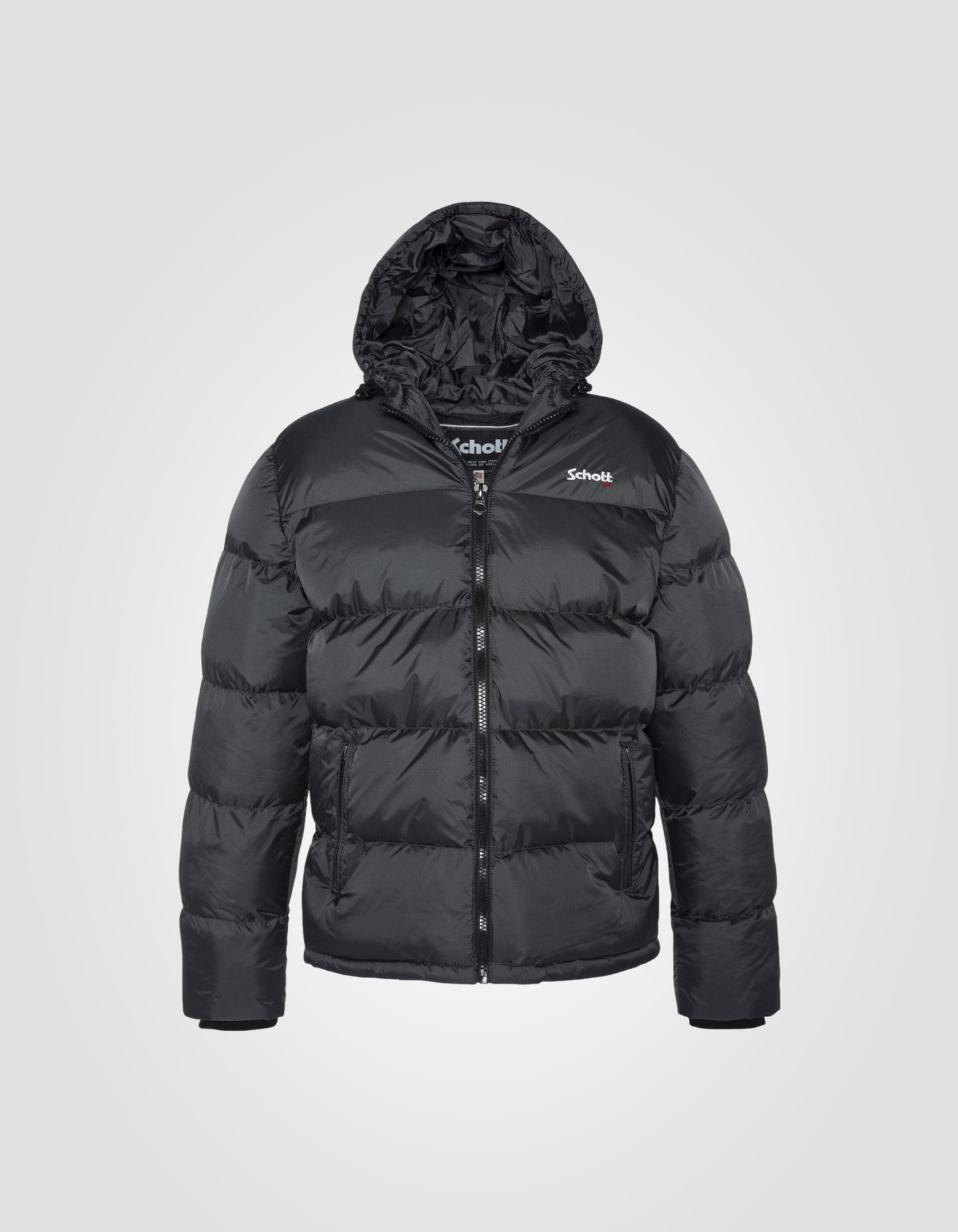 Hooded puffer jacket