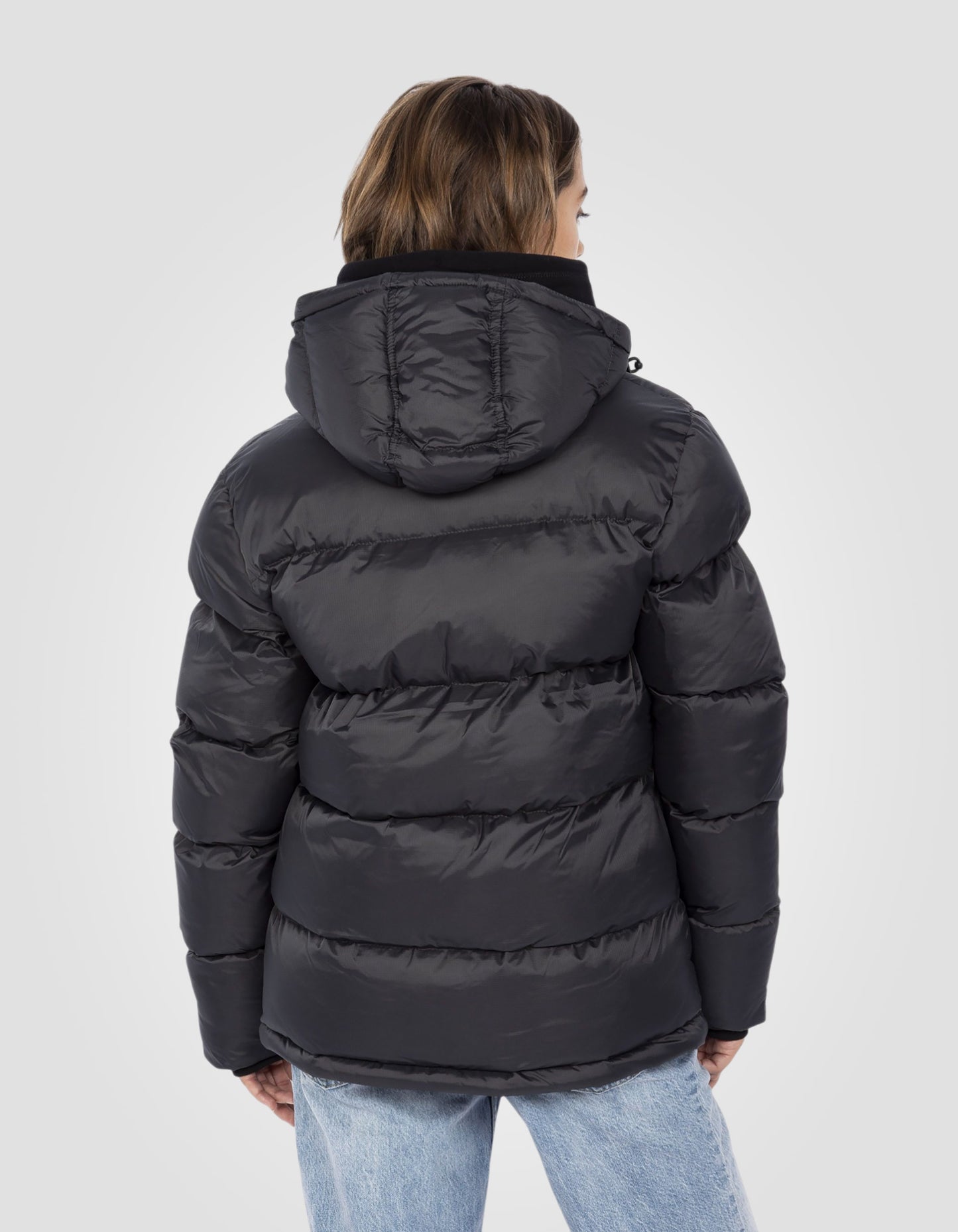 Hooded puffer jacket