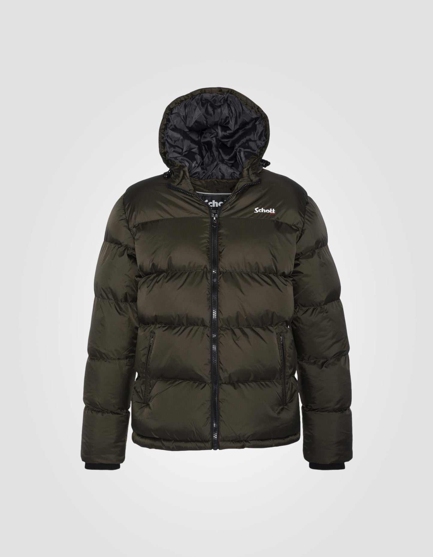 Hooded puffer jacket