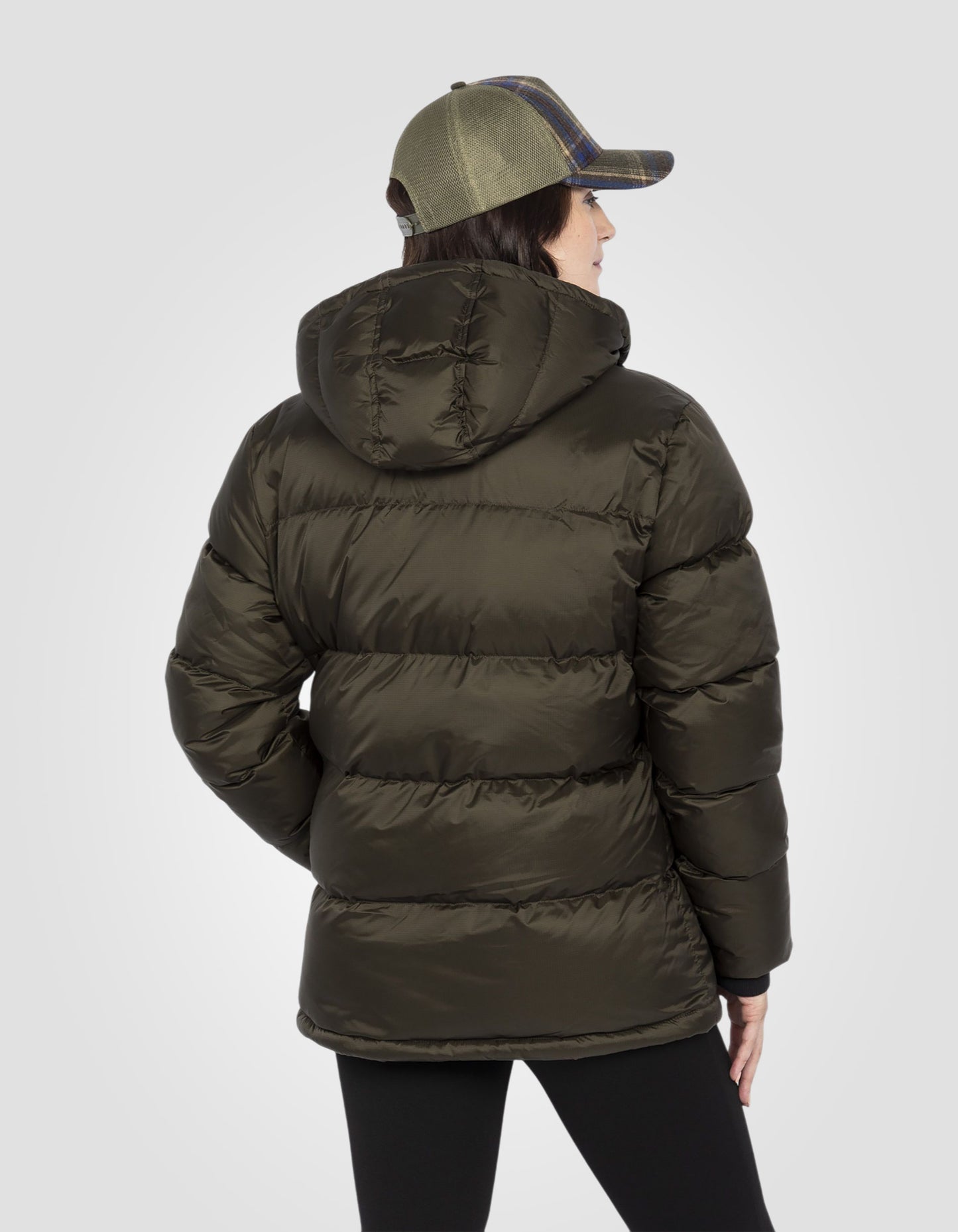 Hooded puffer jacket