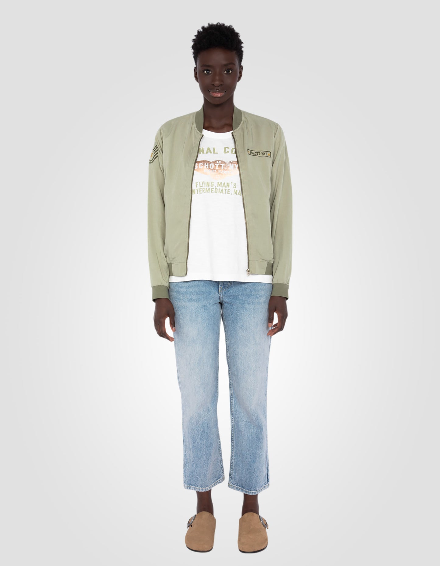 Lightweight bomber jacket