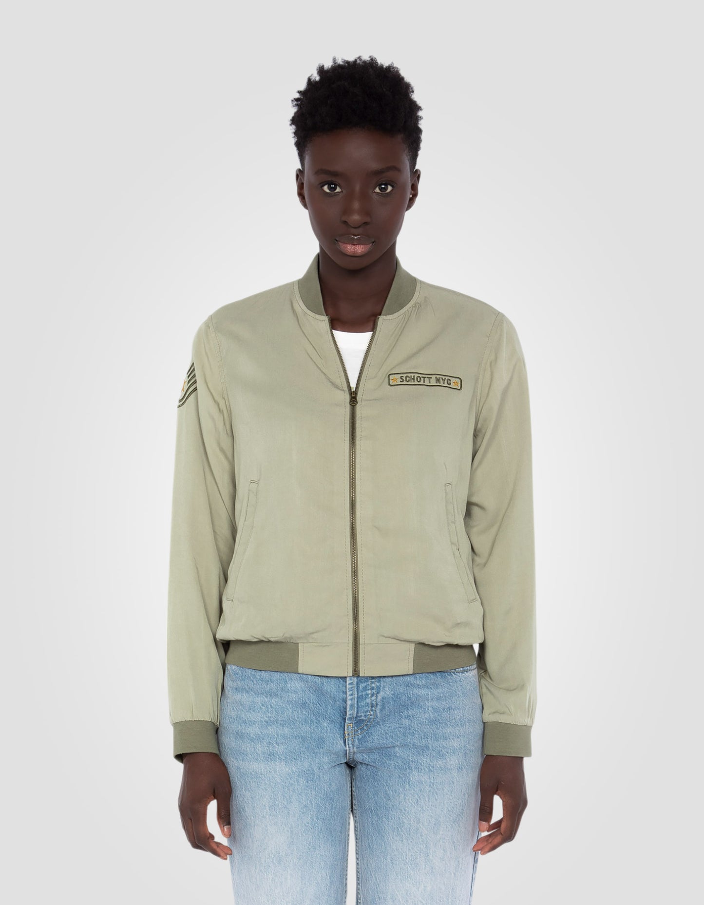 Lightweight bomber jacket