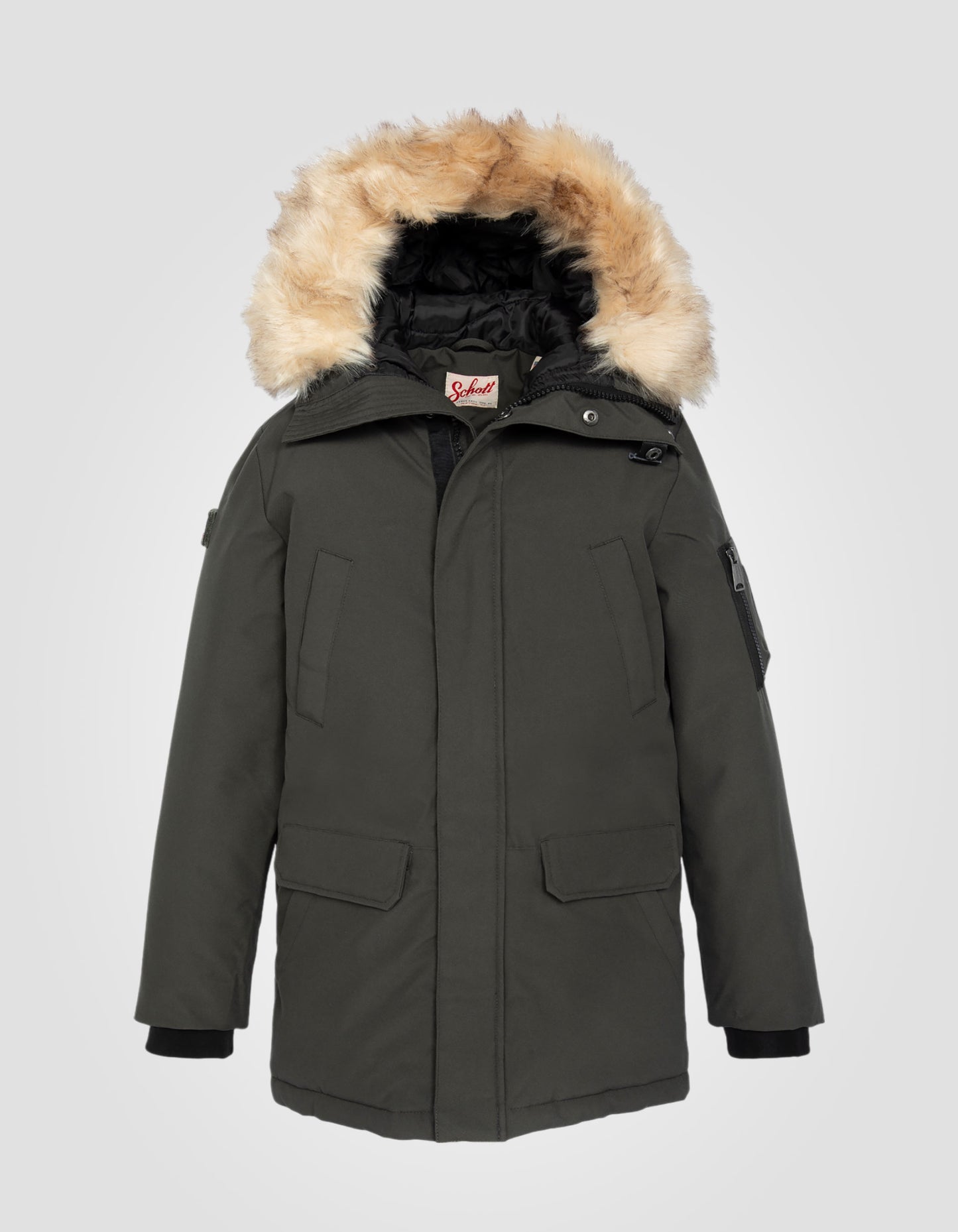 Parka à capuche enfant