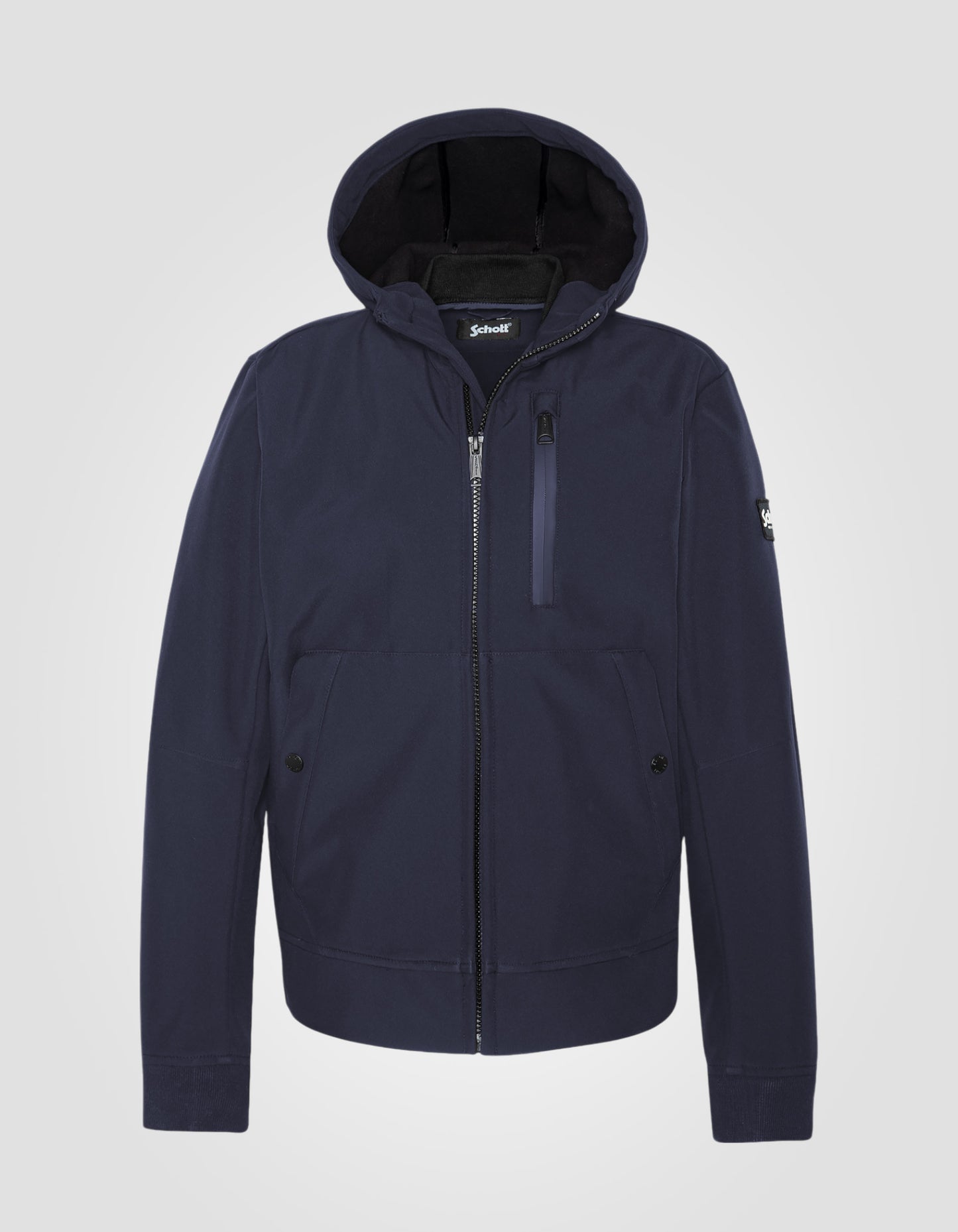 Hooded softshell jacket