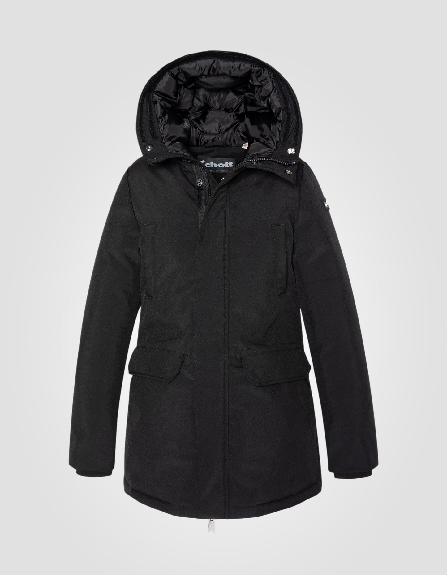 Parka à capuche