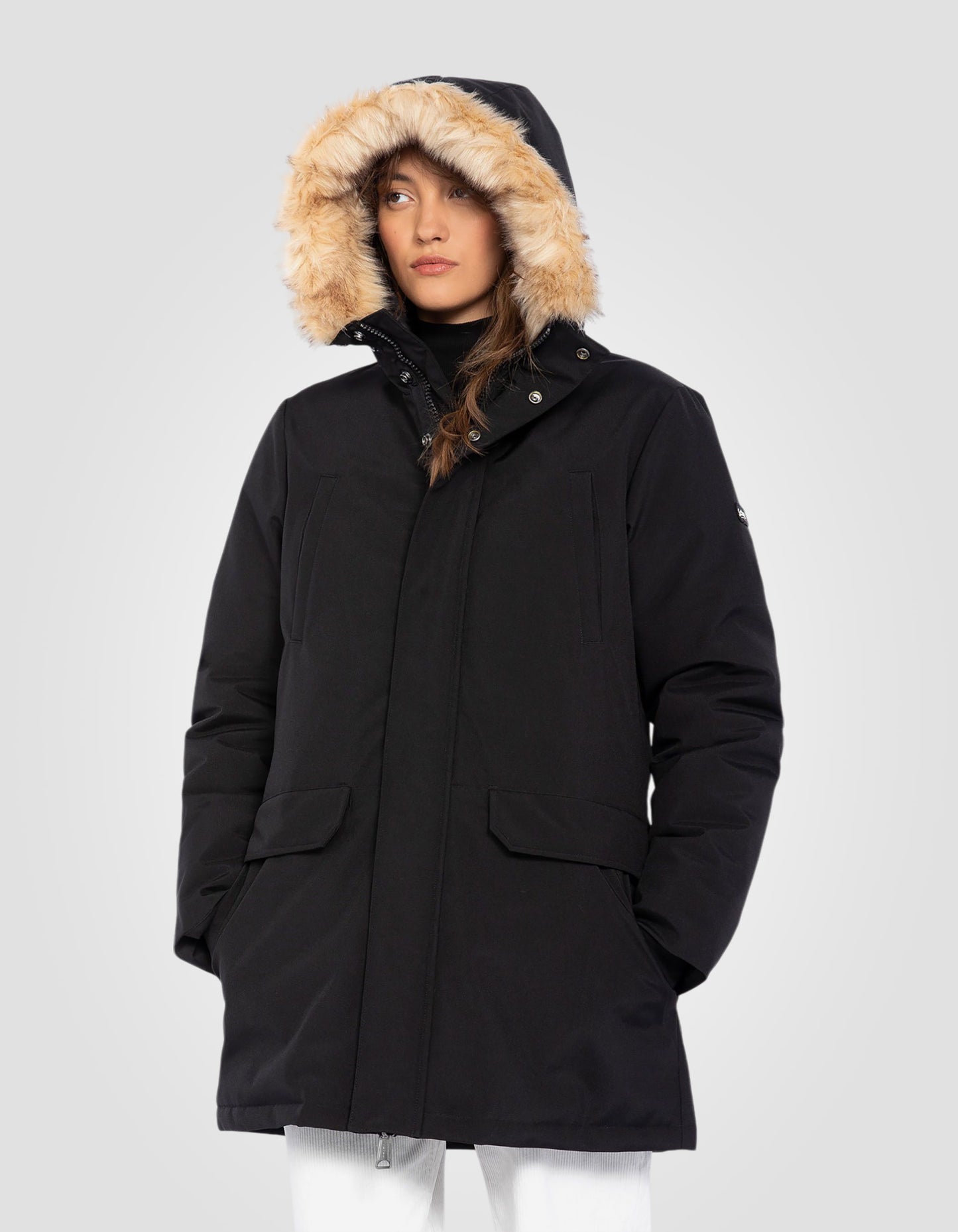 Parka à capuche