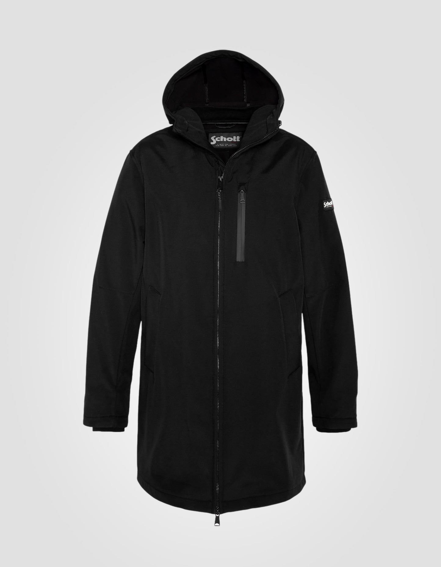 Blouson long urban déperlant