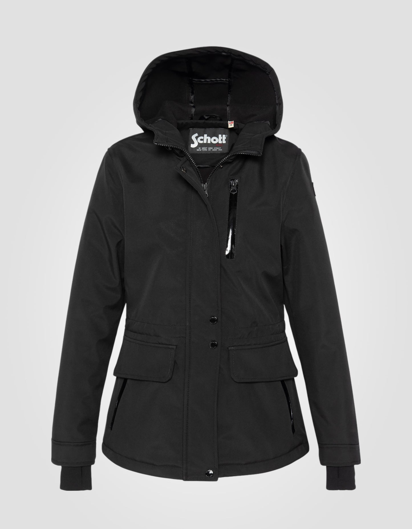 Blouson long urban déperlant