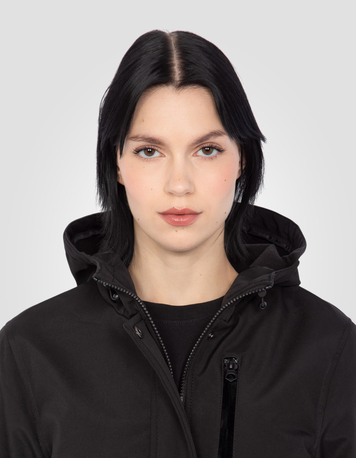 Blouson long urban déperlant