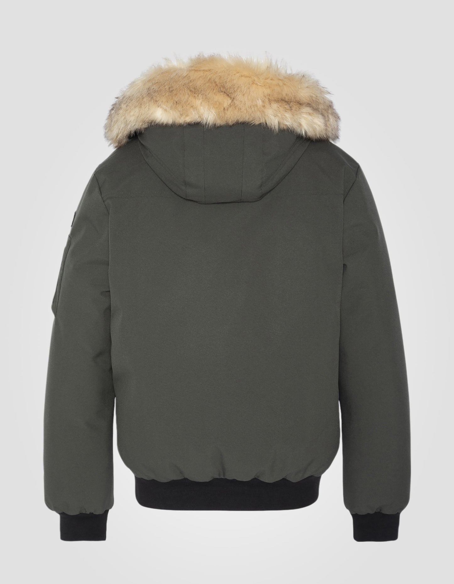 Parka courte à capuche