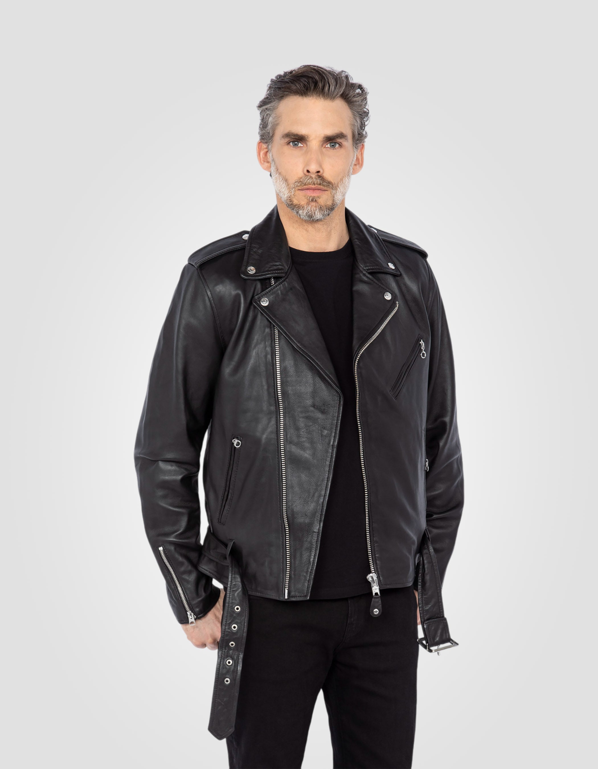 Perfecto® taillierte Jacke, Lammfell-4